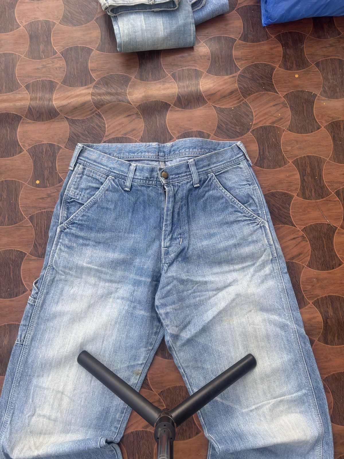Lee UNION MADE LEE SANFORIZED 80S CARPENTER PANTS Size US 28 / EU 44 - 4 Thumbnail