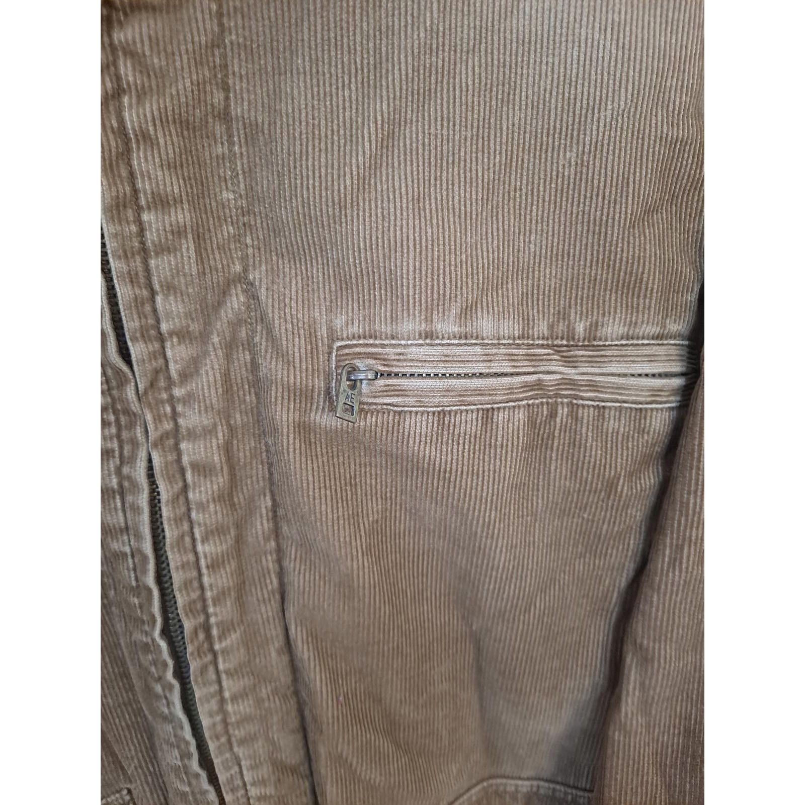 Other Vintage VTG American Eagle Outfitters Brown Corduroy Sherpa Size US L / EU 52-54 / 3 - 2 Thumbnail