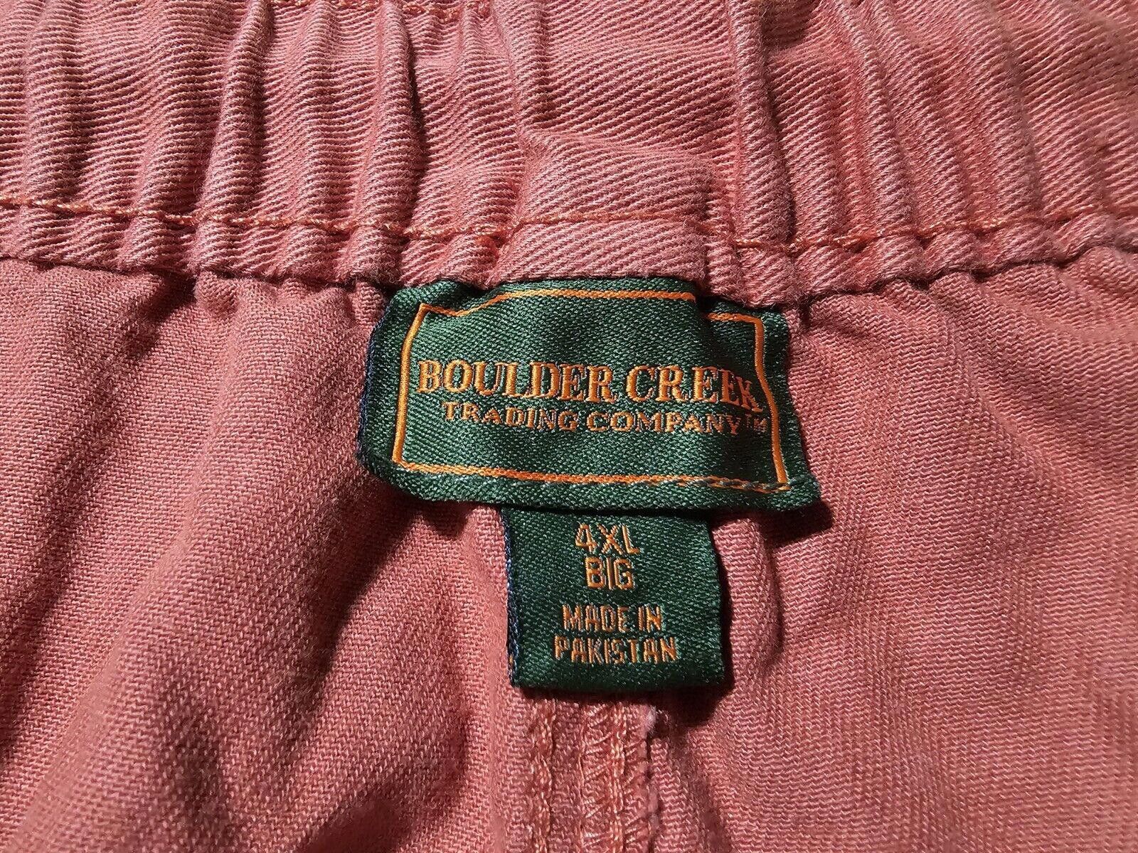 Designer Boulder Creek Trading Co. Cargo Shorts 4xl Salmon Orange Size US 44 / EU 60 - 6 Thumbnail