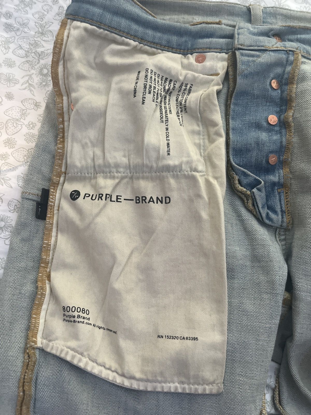 Purple Brand STYLE NO. P001 Size US 29 - 3 Thumbnail