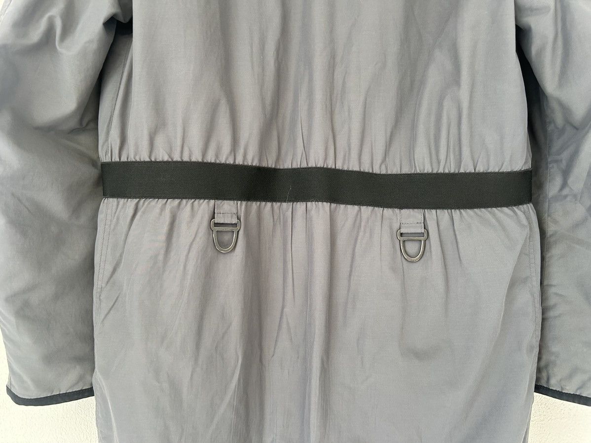 Dolce & Gabbana Grey Bondage Puffer Coat with Strap Detailing Size US M / EU 48-50 / 2 - 11 Thumbnail
