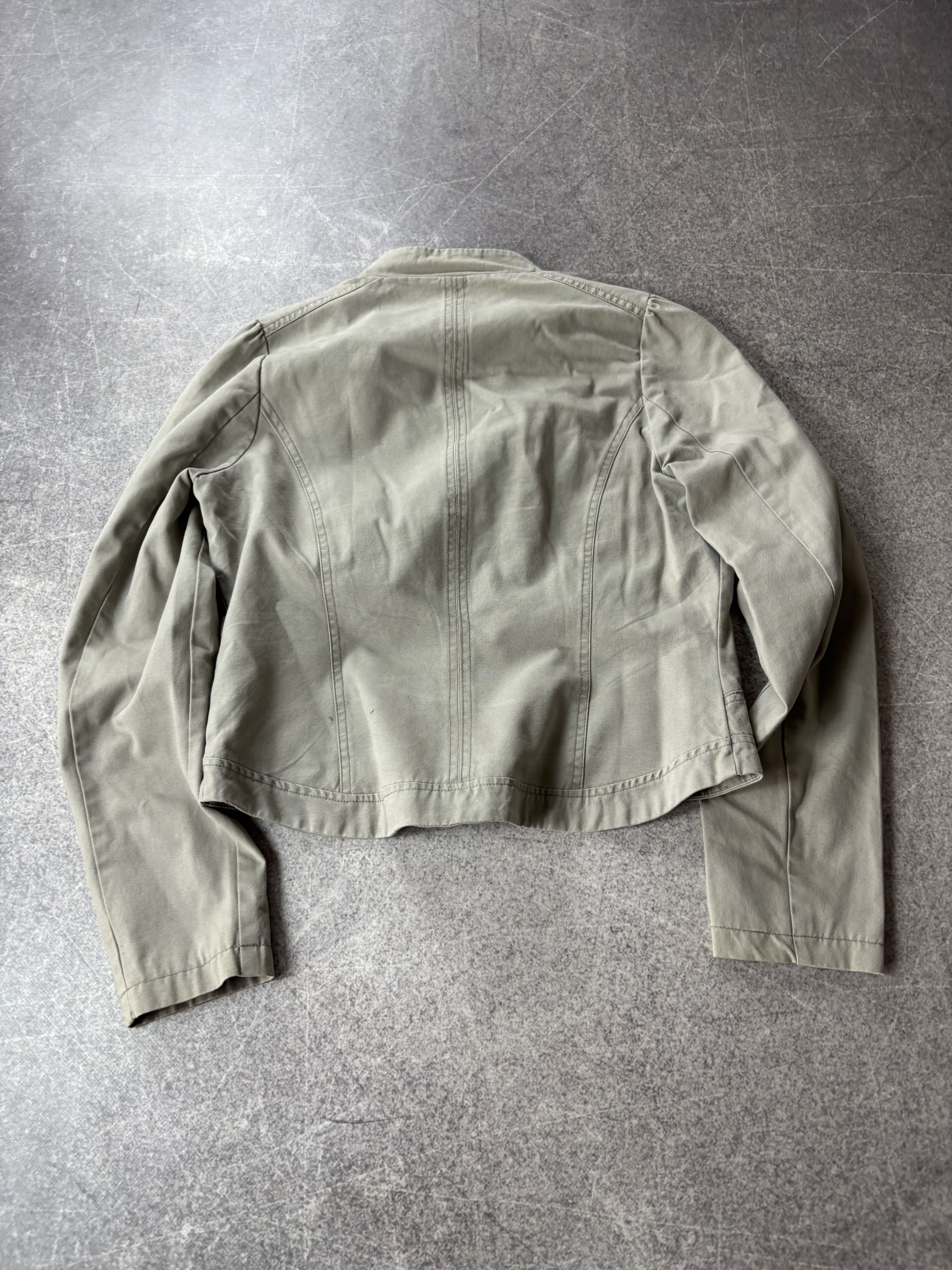 Yohji Yamamoto 00s Washed Napoleon Military Cotton Jacket PPFM Mad Punk Size US S / EU 44-46 / 1 - 7 Thumbnail