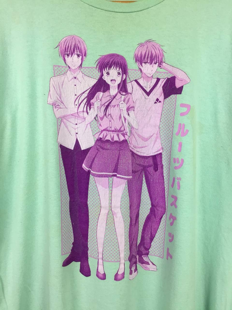 Anime × Vintage Fruits Basket Funamation Anime Manga Series Tee Size L Size US L / EU 52-54 / 3 - 4 Thumbnail