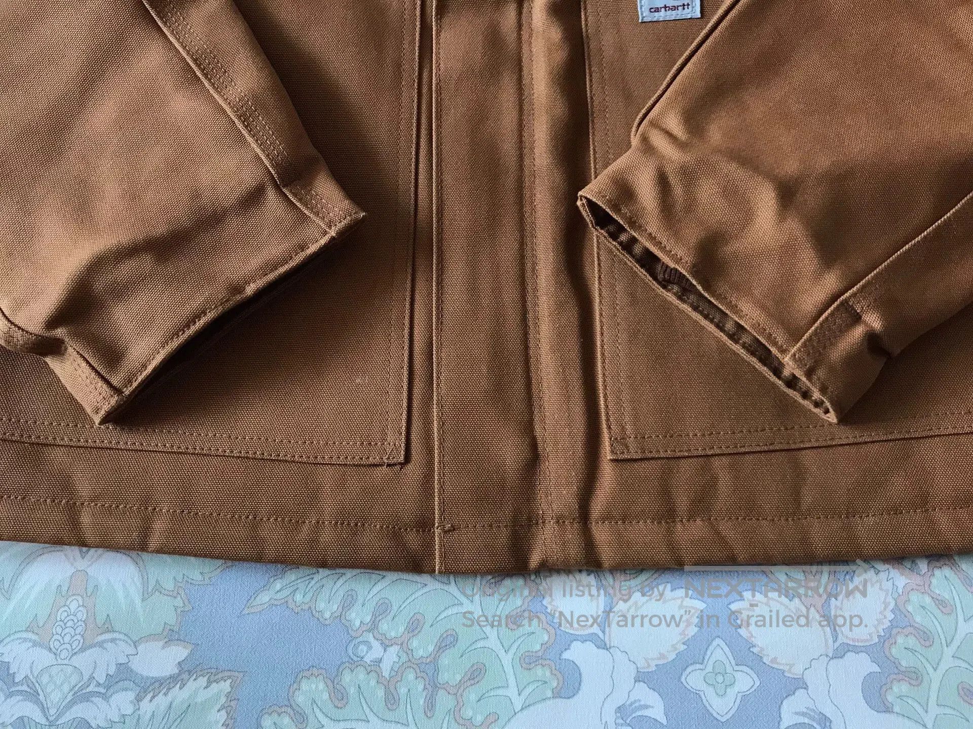 Carhartt Carhartt J002 Brown Canvas Work Jacket. Size US L / EU 52-54 / 3 - 5 Thumbnail