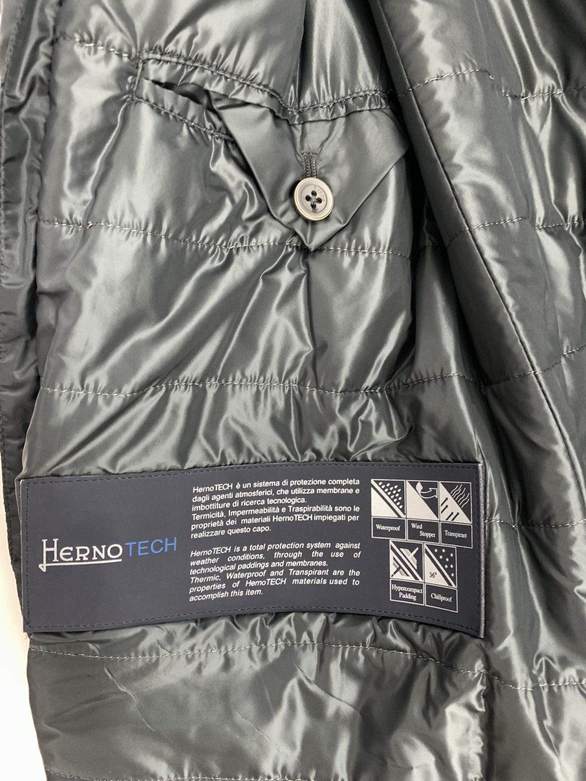 Designer × Herno Herno Tech Coat S/M Size Size US S / EU 44-46 / 1 - 15 Thumbnail