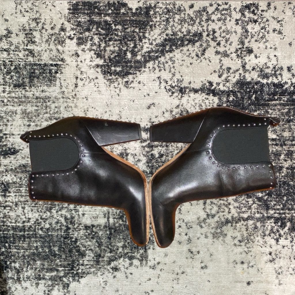 Givenchy Women's Givenchy Black Leather Ankle Boots Size 38 Size US 8 / IT 38 - 8 Thumbnail