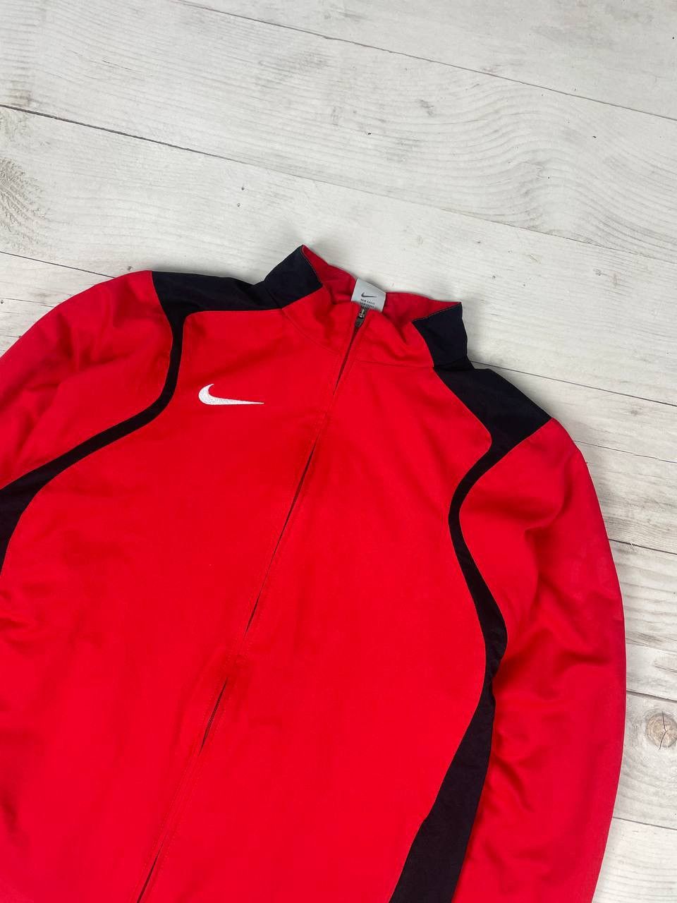 Nike Vintage Nike Track Top Jacket 00s Logo Swoosh Y2K Size US M / EU 48-50 / 2 - 2 Thumbnail