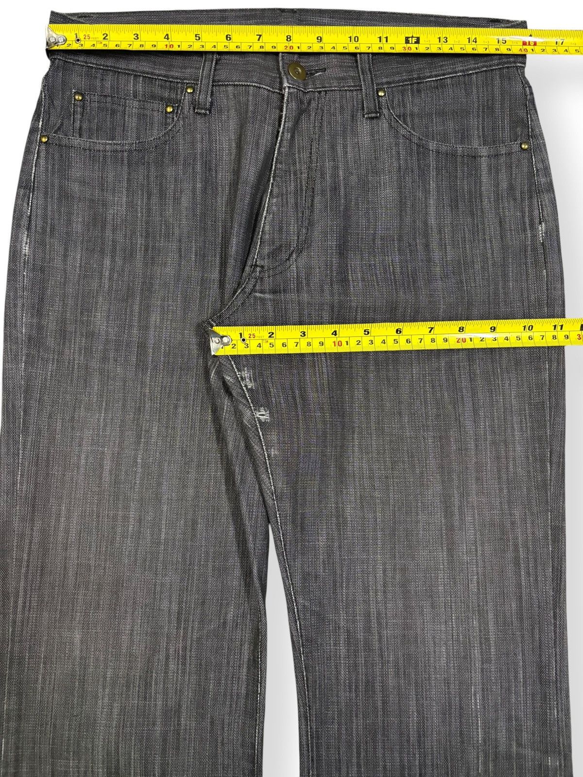 Tornado Mart Y2K Melrose Faded Wash Bootcut Jeans - Japanese Brand Size US 32 / EU 48 - 13 Thumbnail