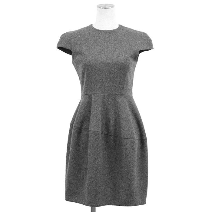 Other Other YOKO CHAN Flano Wool Dress Textile Dresses YCD-318-409 DUTY FREE for USA Size ONE SIZE - 1 Thumbnail