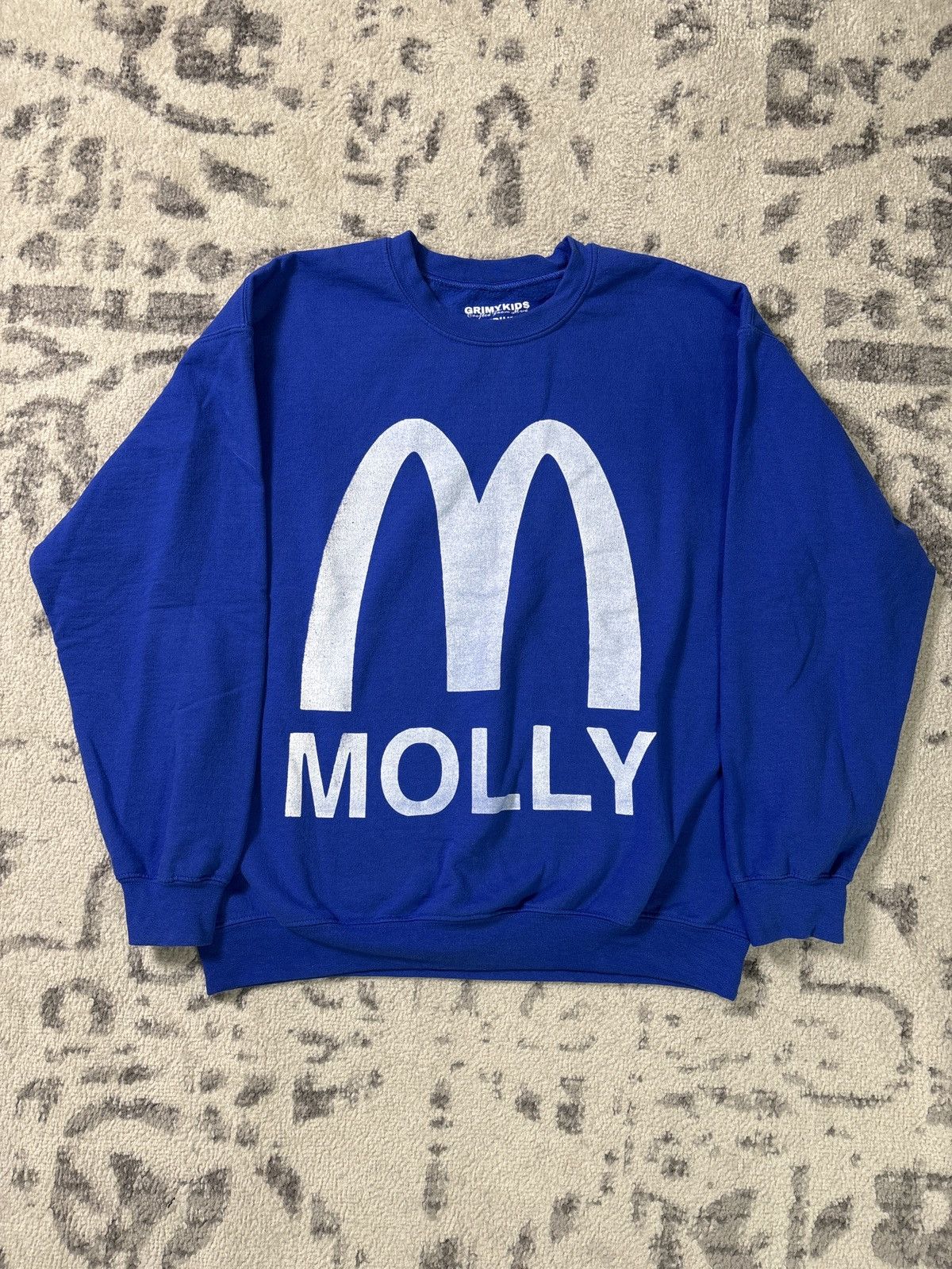 Grimykids GRIMYKIDS MOLLY SWEATER (BLUE & WHITE) Size US M / EU 48-50 / 2 - 1 Thumbnail