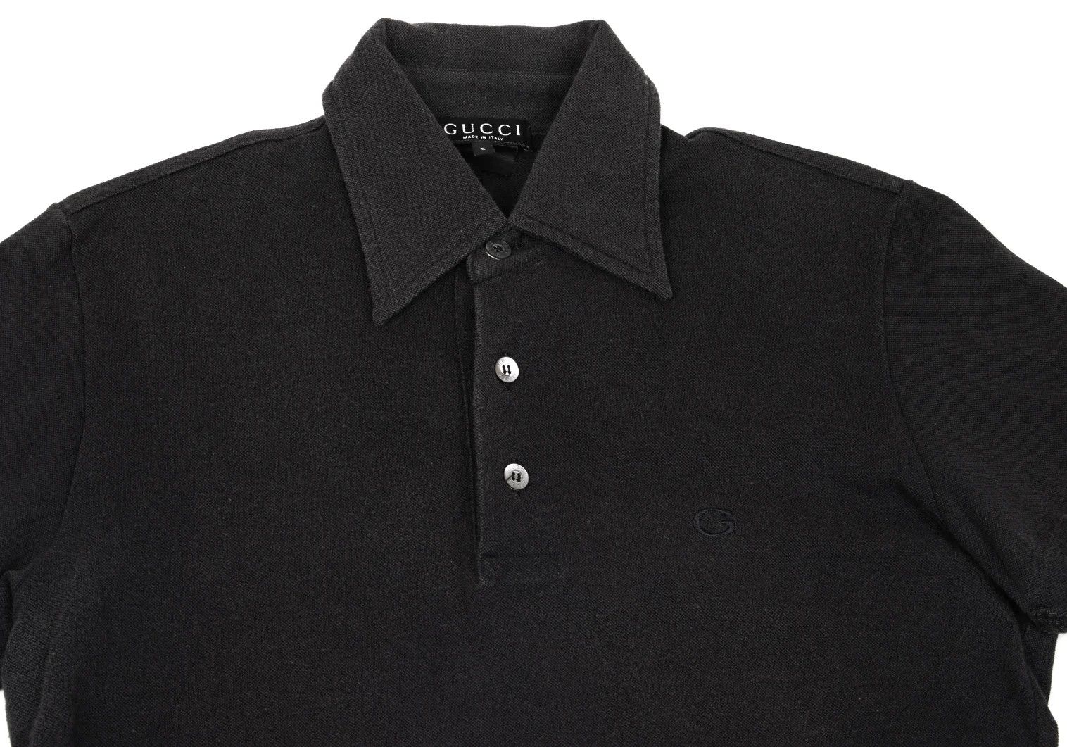 Gucci Polo Shirt with Embroidered Points in Navy Size S Size US S / EU 44-46 / 1 - 2 Thumbnail