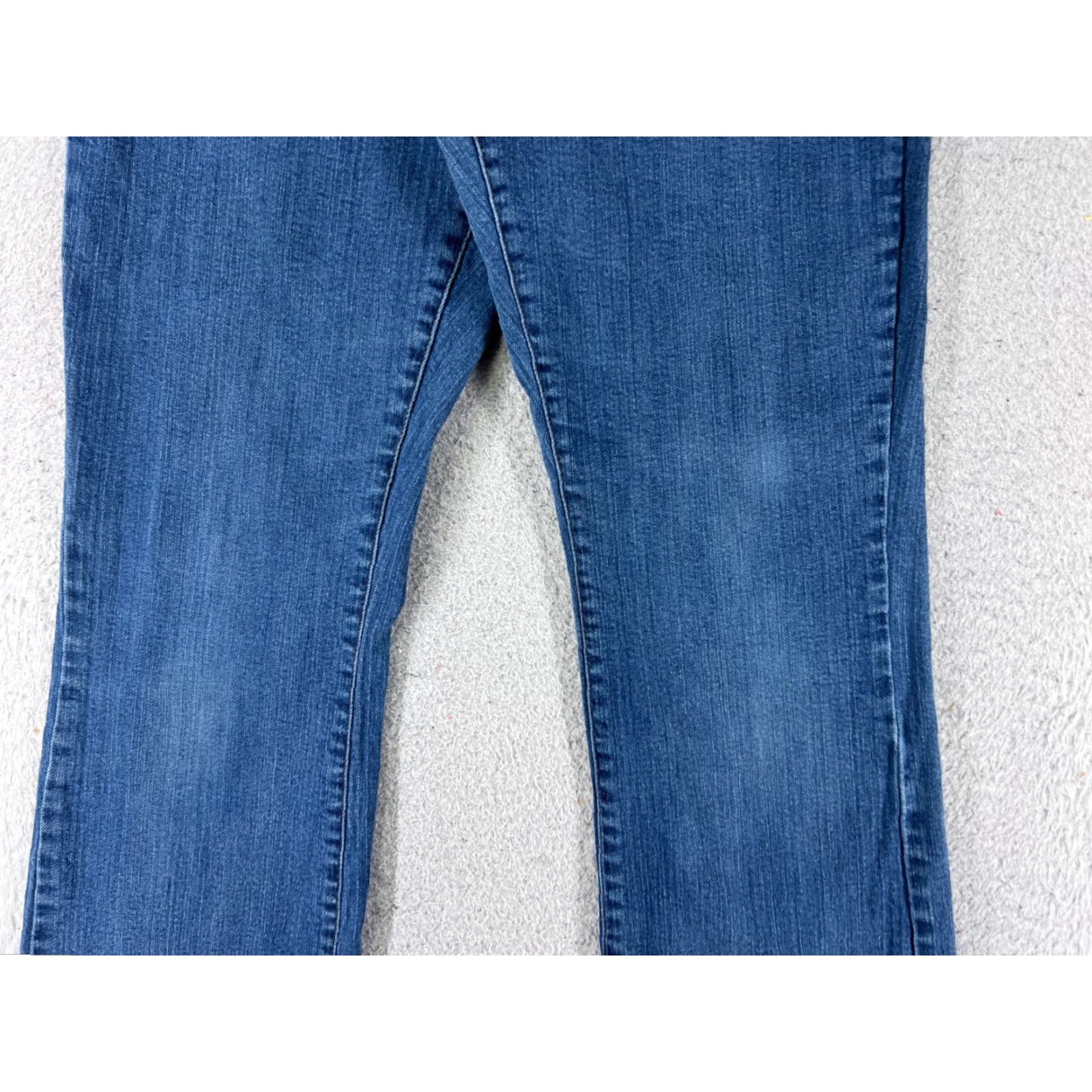 Vintage Smiths Jeans Women Jeans Bootcut Mid Rise 29x29 Blue Denim Cotton Blend 10 Regular 5-Pocket Size 32" / US 10 / IT 46 - 3 Thumbnail