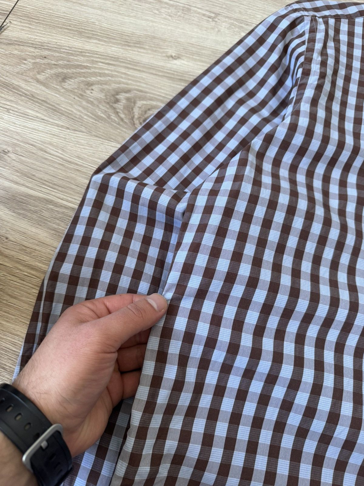 Etro Etro Check Print Button Up Shirt Size US L / EU 52-54 / 3 - 3 Thumbnail