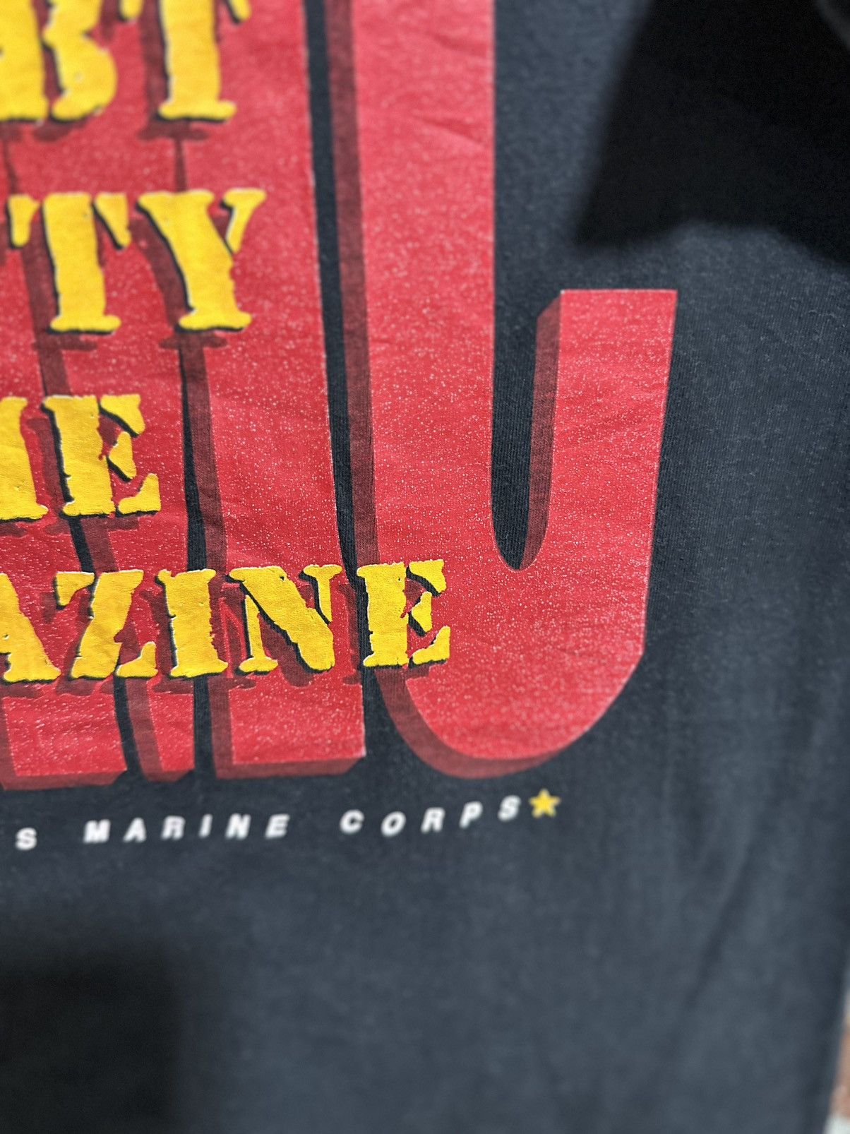 Hanes Vintage Usmc Faded Tee Size US M / EU 48-50 / 2 - 4 Thumbnail