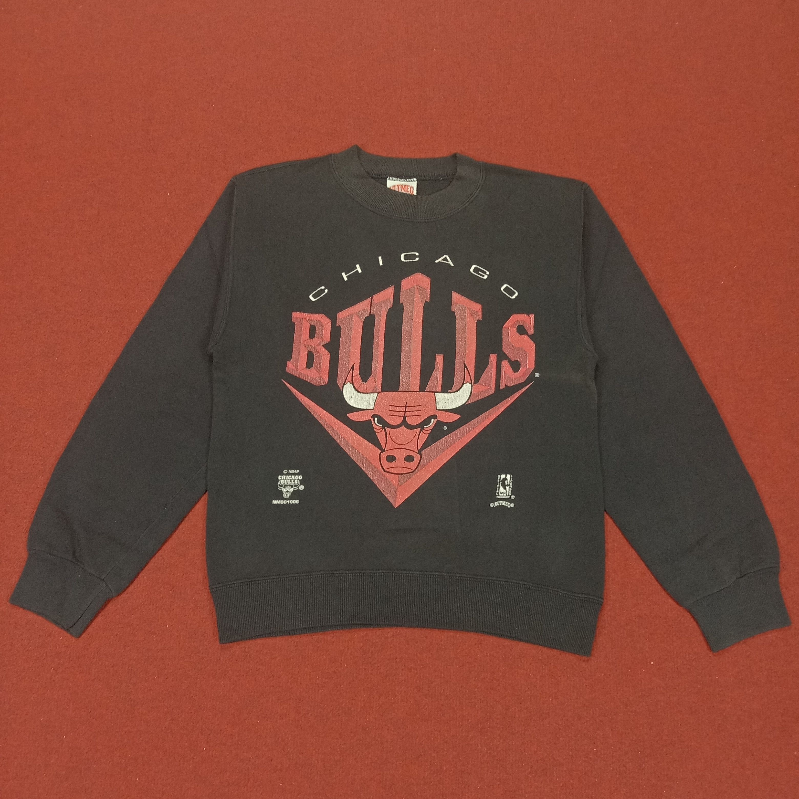 NBA × Vintage Chicago Bulls Basketball Team NBA Vintage Sweatshirt Size US S / EU 44-46 / 1 - 1 Thumbnail