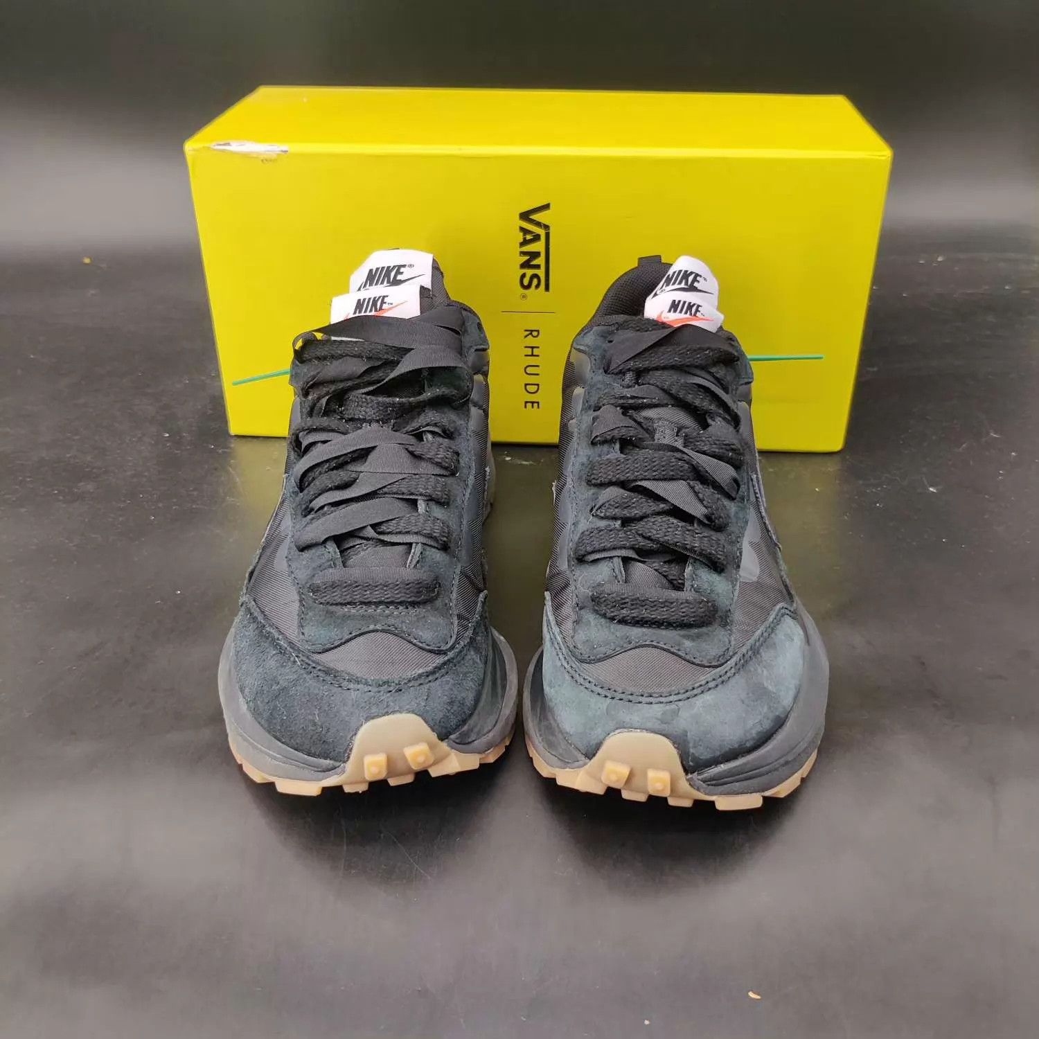 Sacai sacai vaporwaffle Black Gum 37.5 Worn Size US 7 / IT 37 - 6 Thumbnail