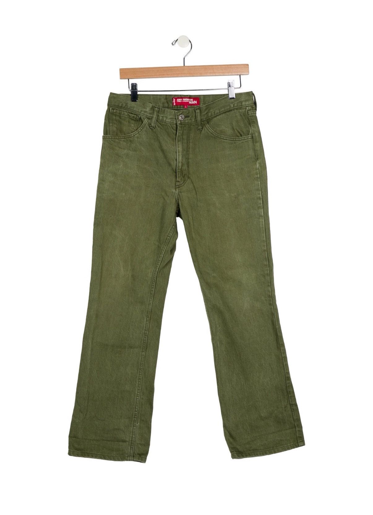 Junya Watanabe × Levi's Vintage Junya Watanabe x Levi’s Green Denim Jeans 2006 Size US 32 / EU 48 - 1 Thumbnail