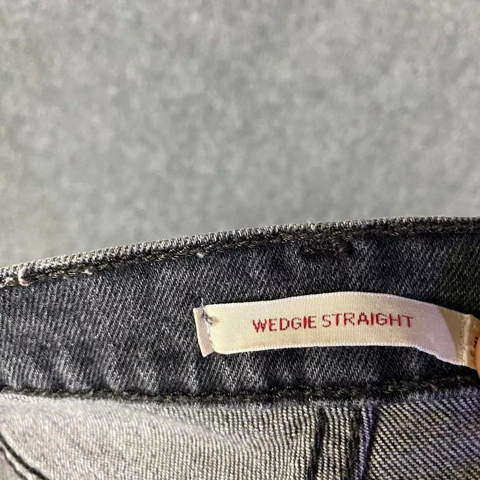Levi's Levi's Jeans Women's 29 Wedgie Straight 29x26 Denim Vintage Size 29" - 9 Thumbnail