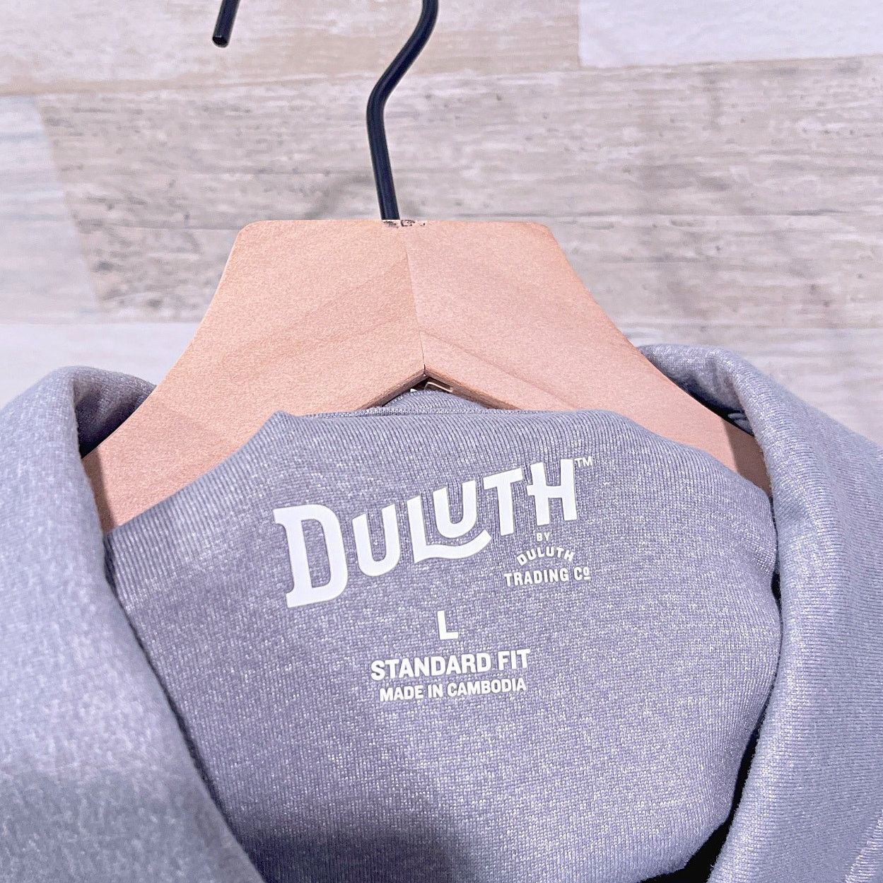Duluth Trading Company DULUTH Trading Long Sleeve Performance Shirt Gray Mens Large Size US L / EU 52-54 / 3 - 5 Thumbnail