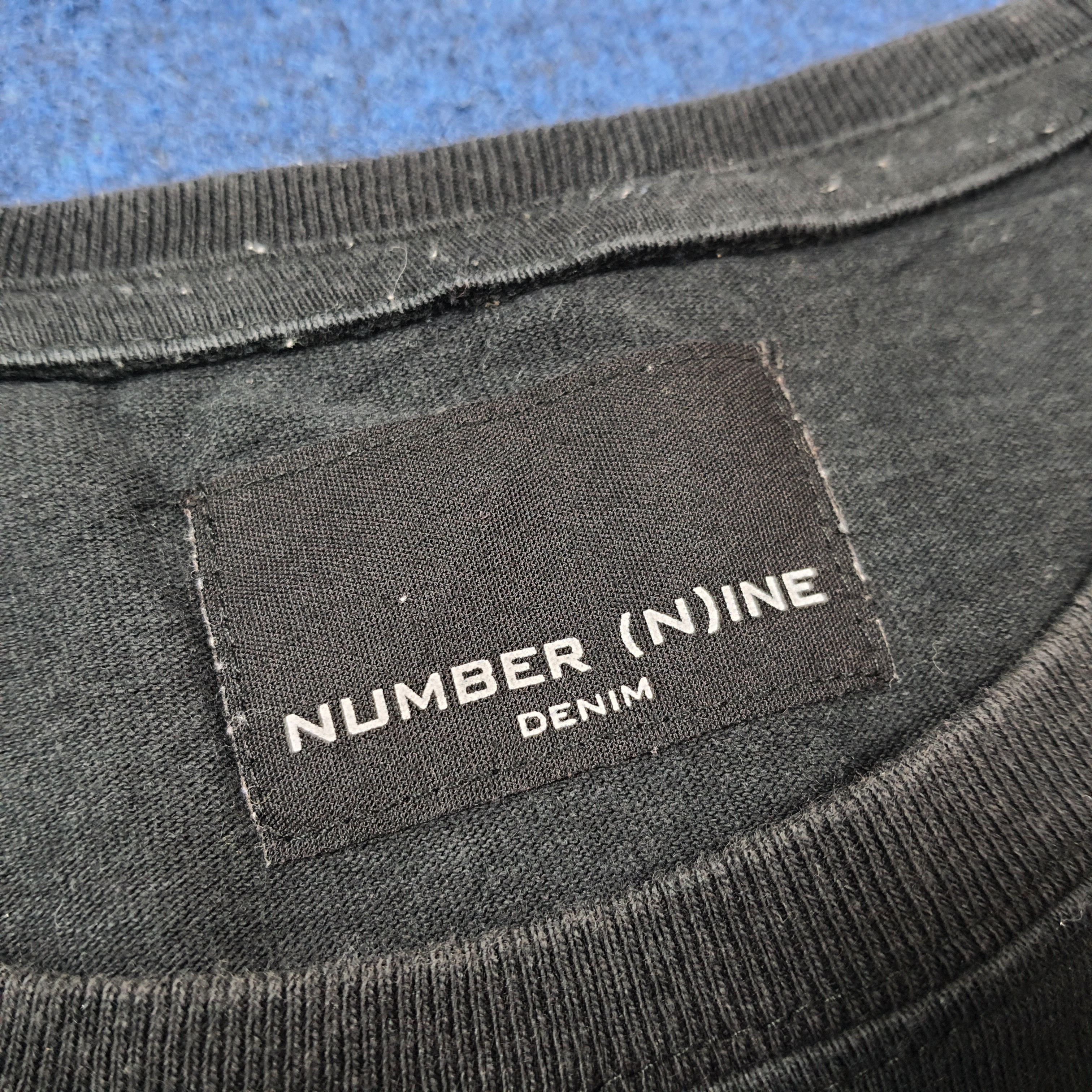 Number (N)ine Vintage Number Nine Denim Streetwear Tshirt C285N24 Size US M / EU 48-50 / 2 - 5 Thumbnail