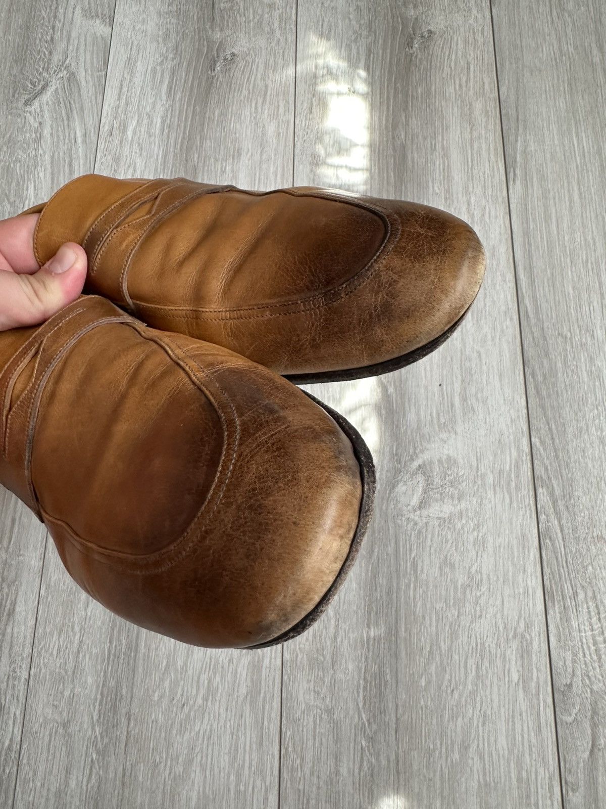 Bally BALLY LEATHER FLATS VINTAGE Size US 11 / EU 44 - 5 Thumbnail