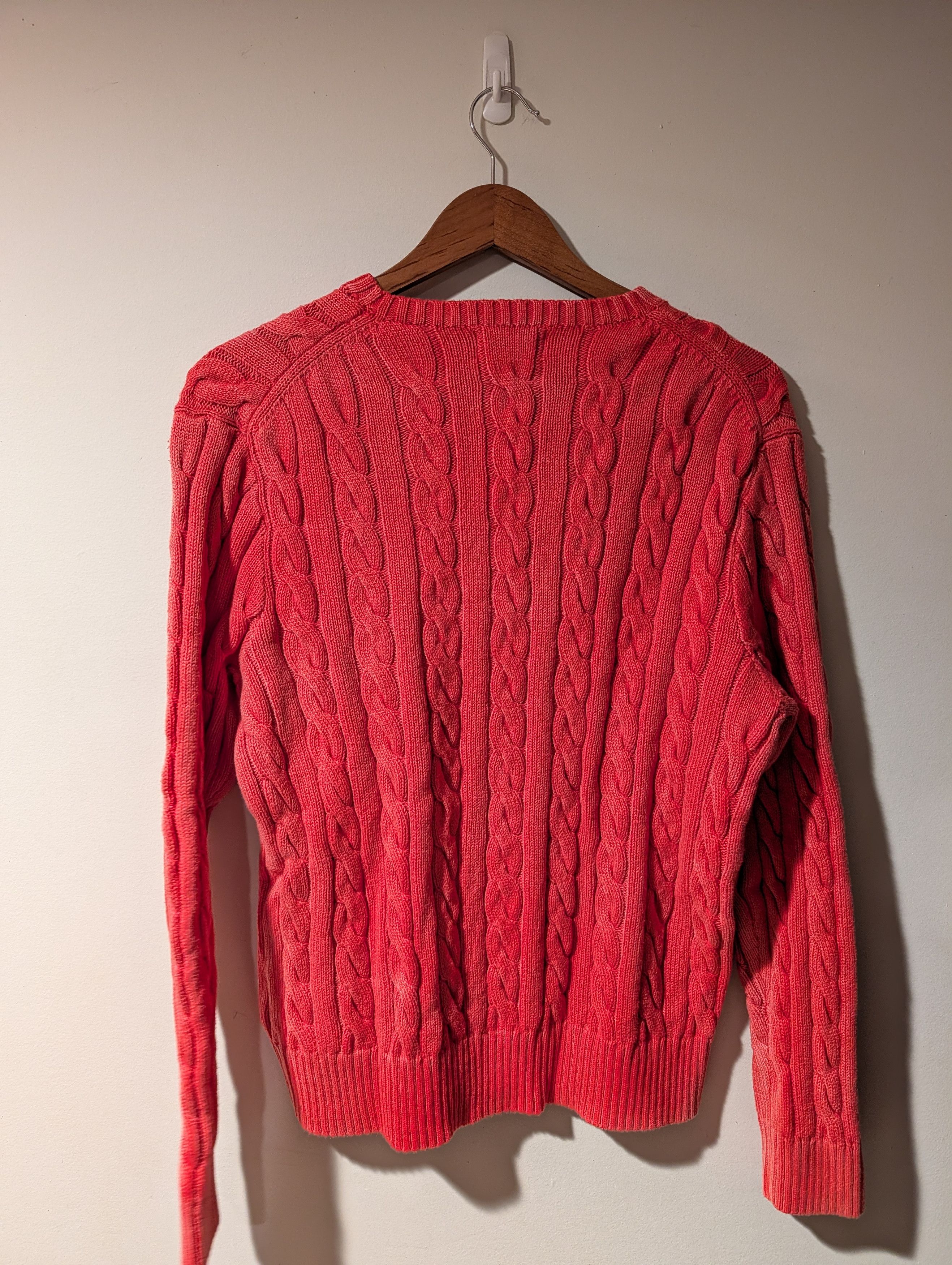 Polo Ralph Lauren Polo Ralph Lauren Cable Knit Sweater Crewneck Cotton Pony Size US M / EU 48-50 / 2 - 4 Thumbnail