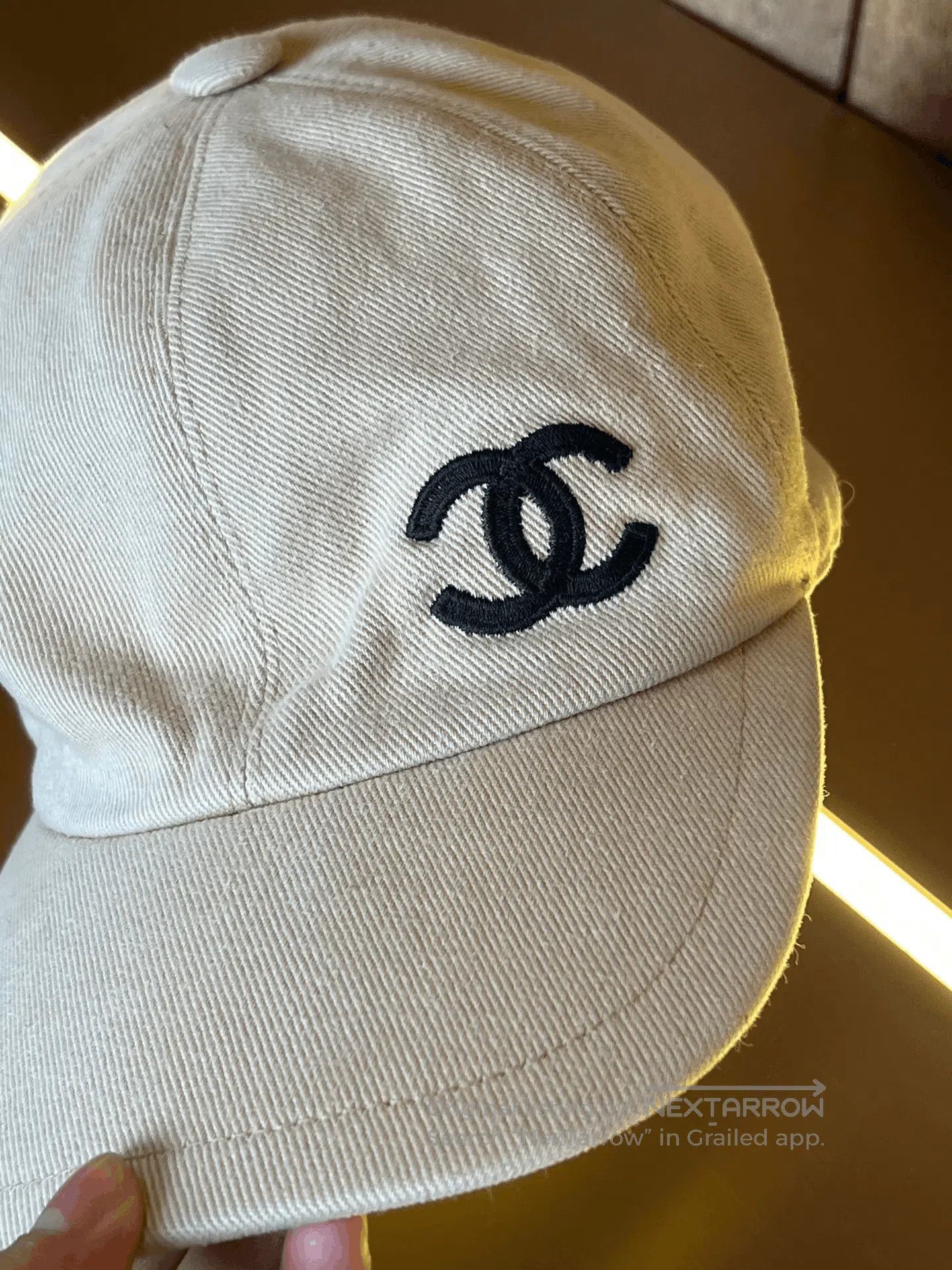 Chanel Chanel Embroidered Double C Hat. Size ONE SIZE - 2 Thumbnail