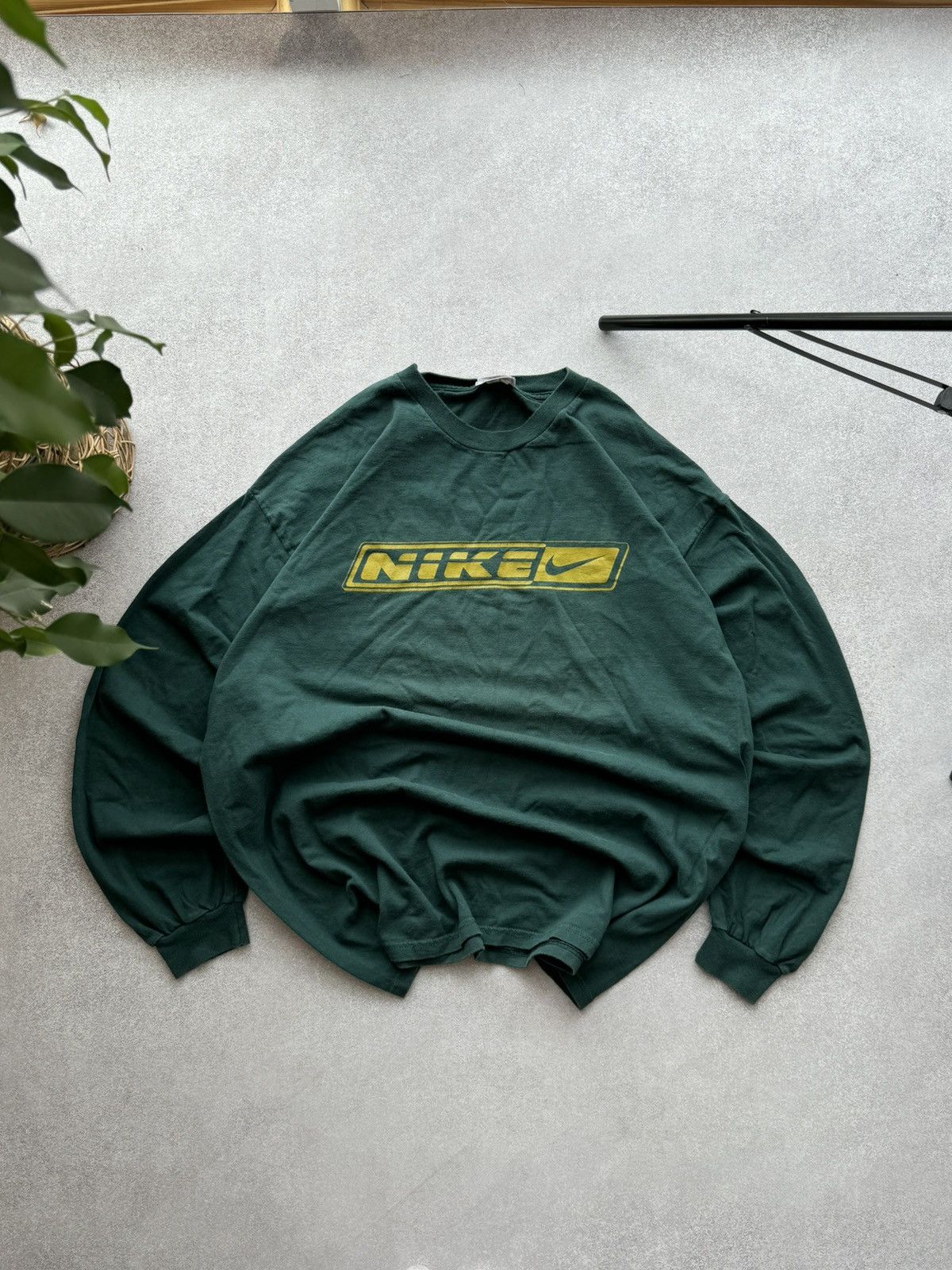 Nike Vintage Nike distressed Y2K long sleeve Size US XL / EU 56 / 4 - 1 Thumbnail