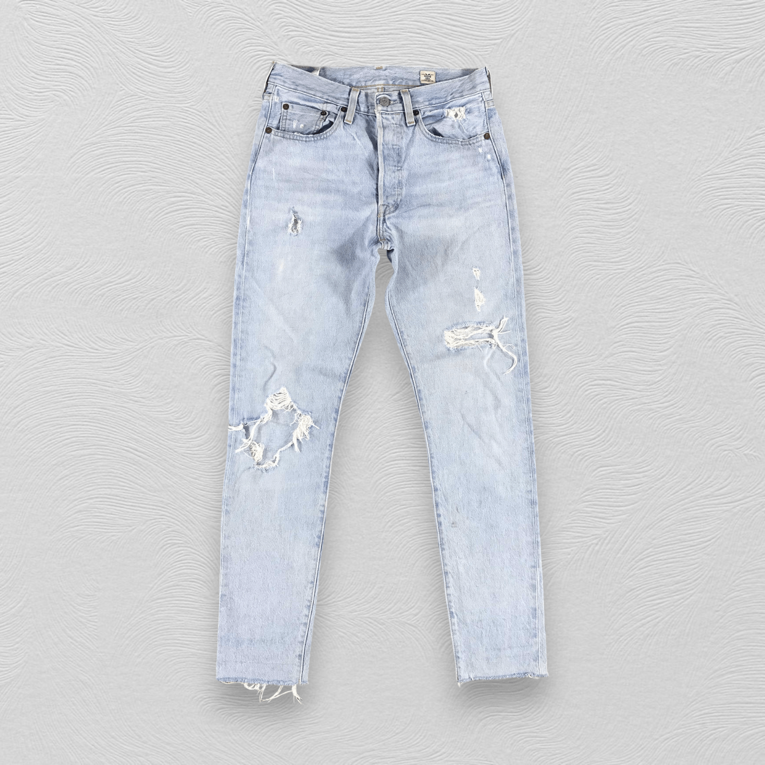 Vintage Levi's 501 Redlne Jeans Distressed Denim KJ1021