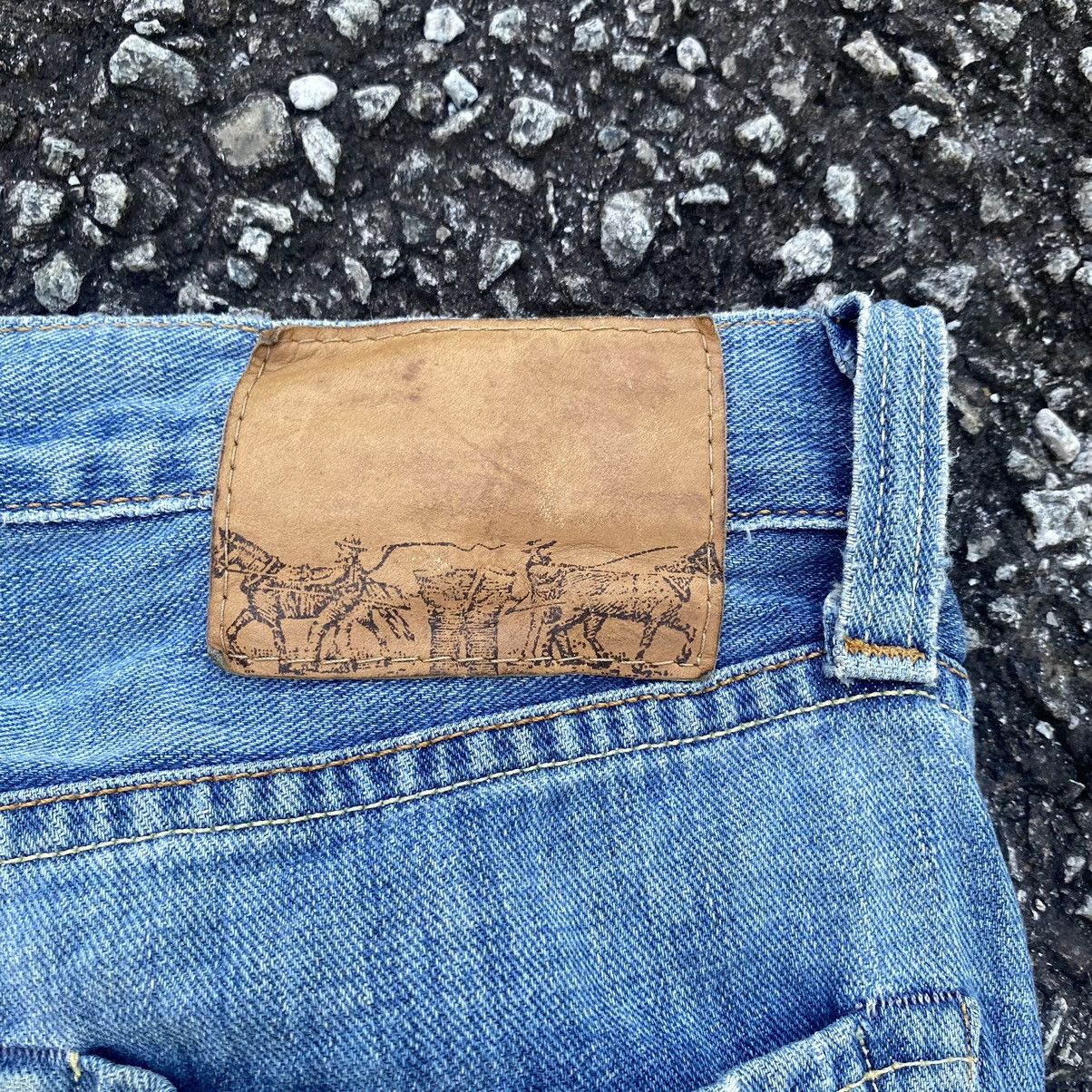 Handmade × Levi's × Vintage Vintage Levis Capital E Hesher Boot Flare Denim Jeans Size US 31 - 15 Thumbnail