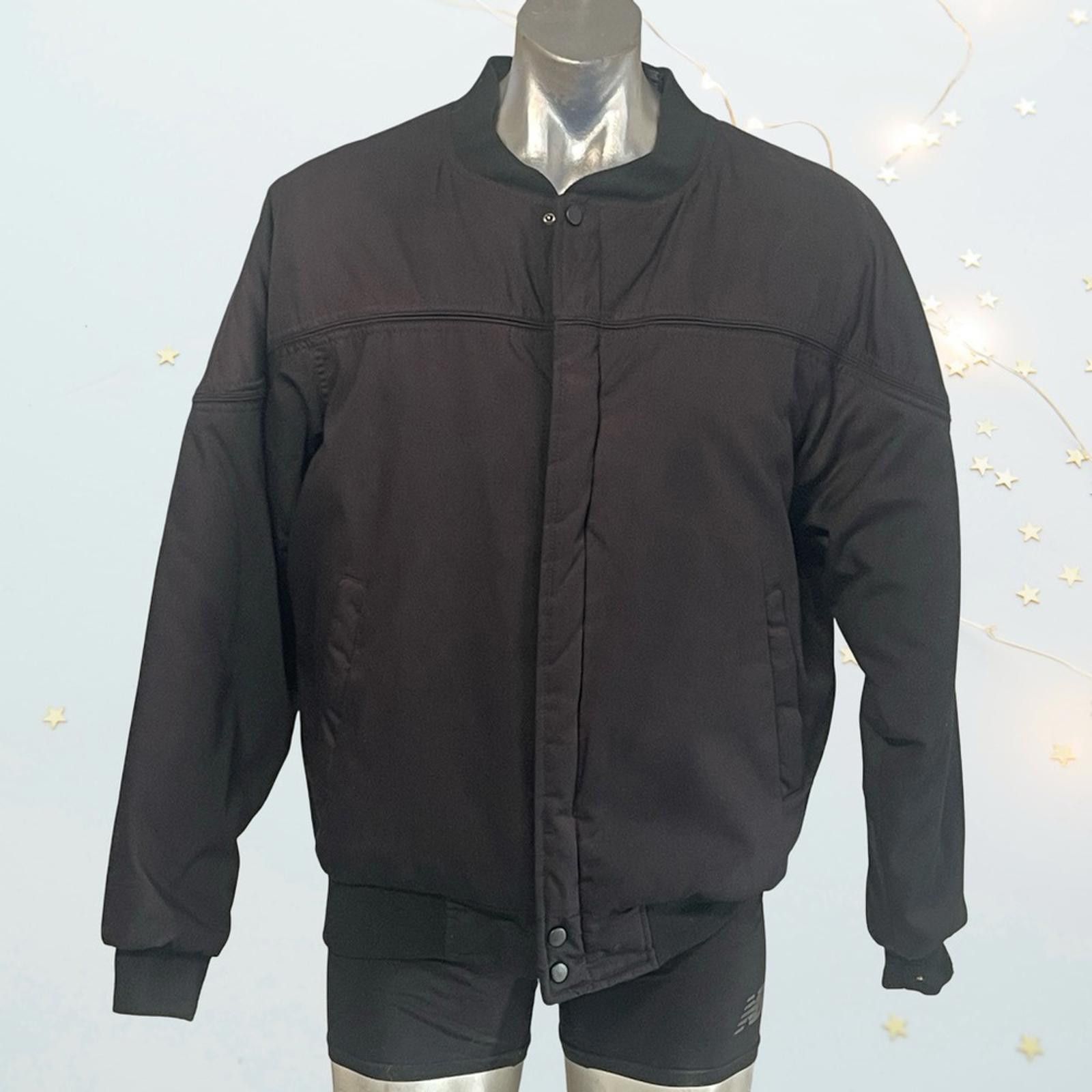 Other Vintage Barry Dolan Mens Black Quilted Bomber Jacket size 48 Size US XL / EU 56 / 4 - 1 Thumbnail