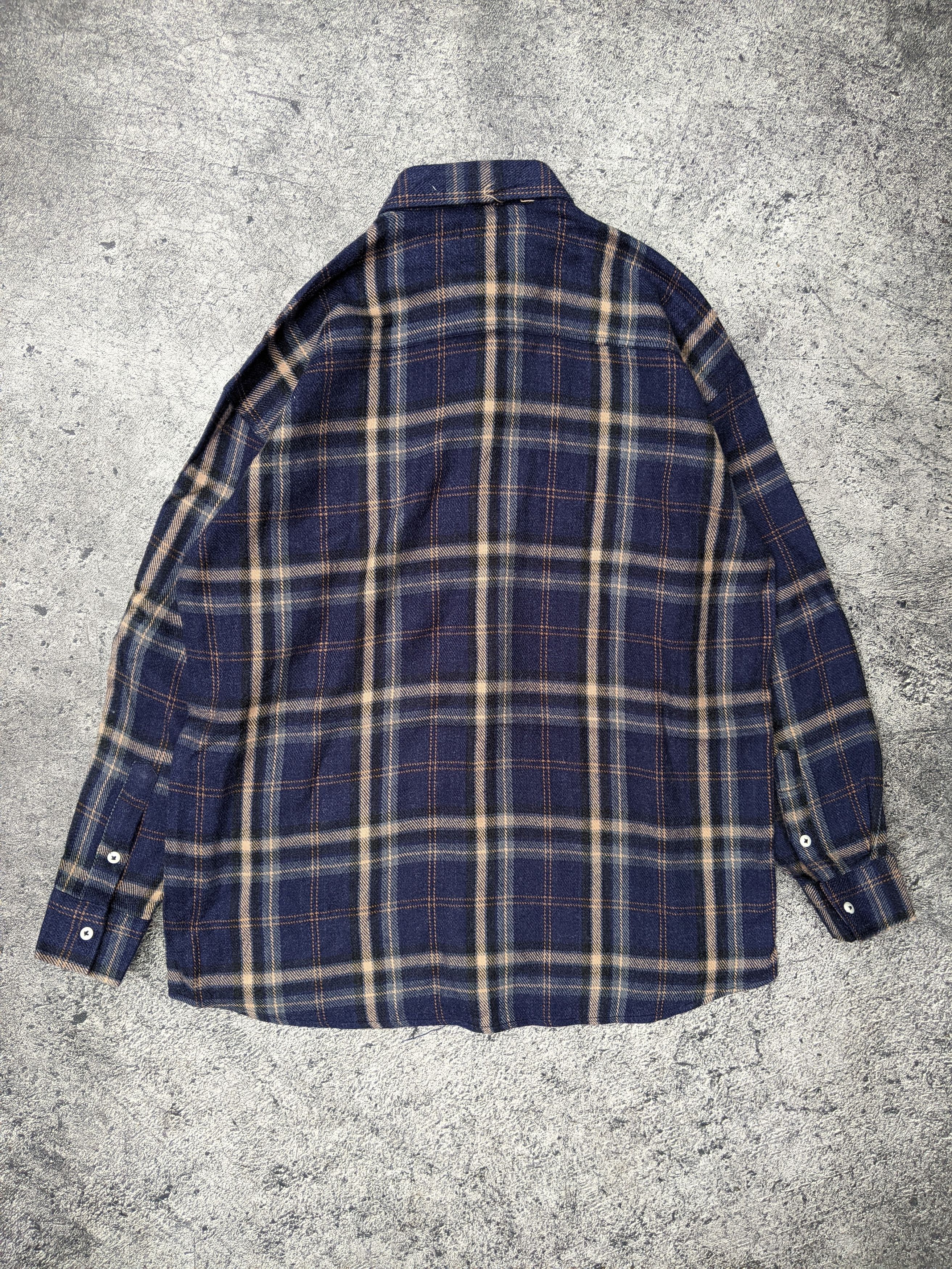 The Real McCoy's McCoy Wool Flannel Shirt Size US L / EU 52-54 / 3 - 4 Thumbnail