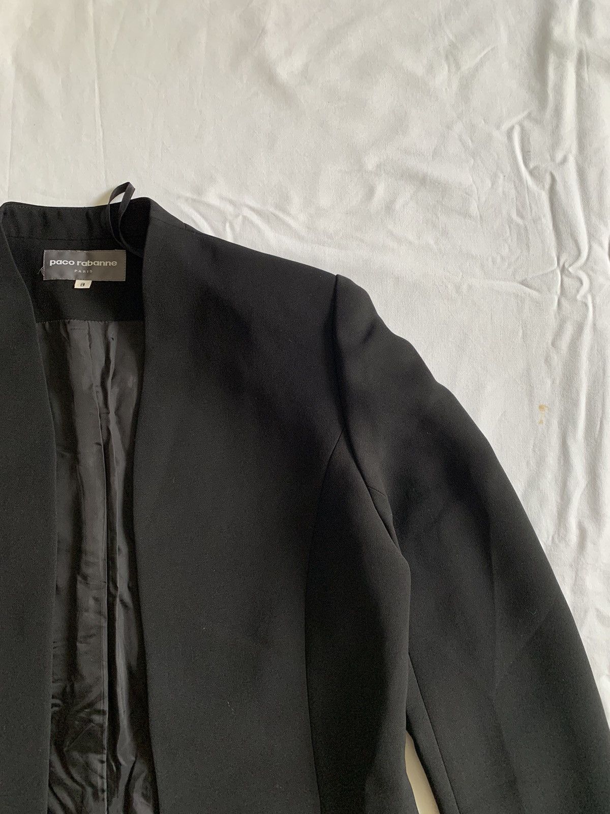 Paco Rabanne Paco Rabanne Open Front Blazer Size S / US 4 / IT 40 - 6 Thumbnail