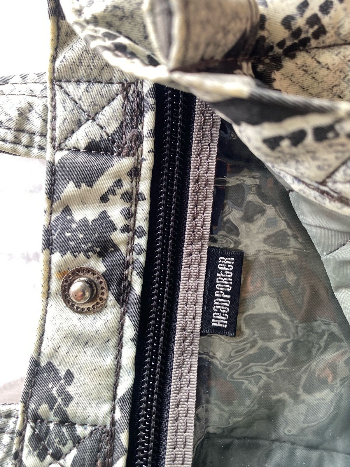 Head Porter × Porter Head Porter Snakeskin Pattern Tote Bag Size ONE SIZE - 6 Thumbnail