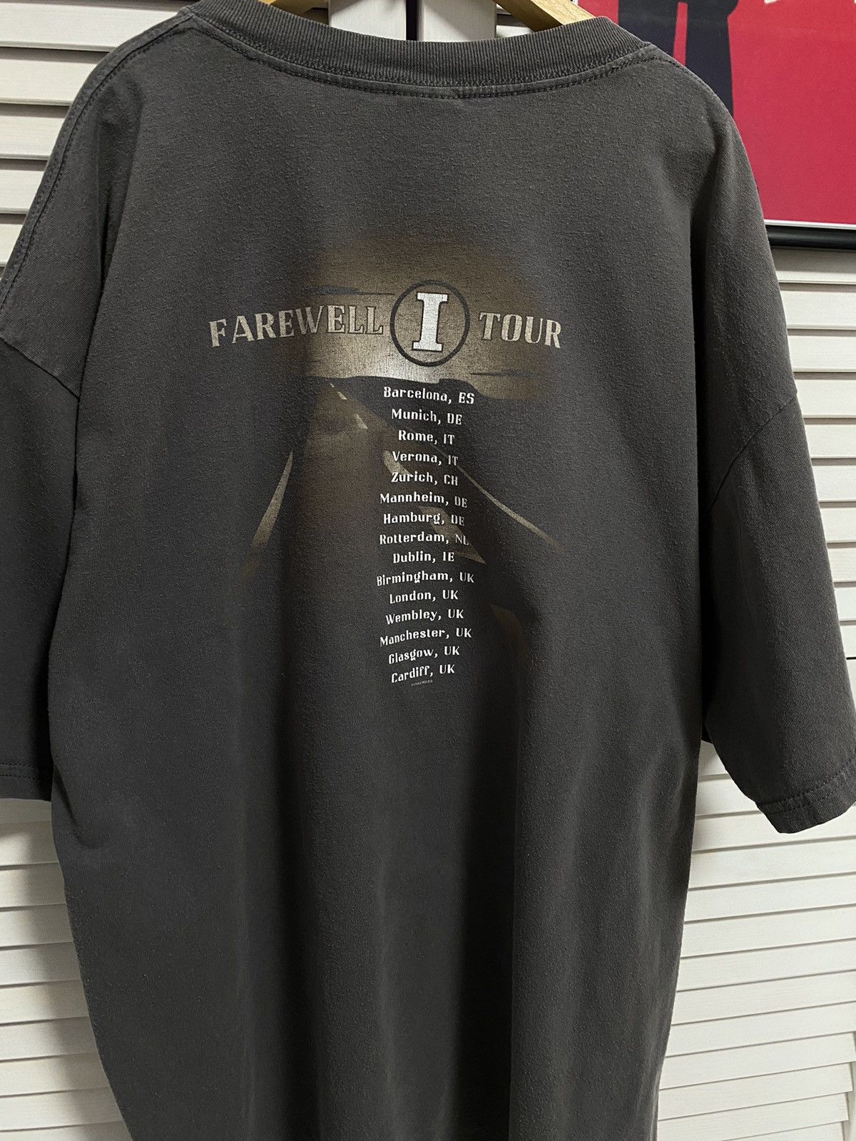 Band Tees Vintage T-Shirt Tee The Eagles California Tour FareWell One Size US XL / EU 56 / 4 - 5 Thumbnail