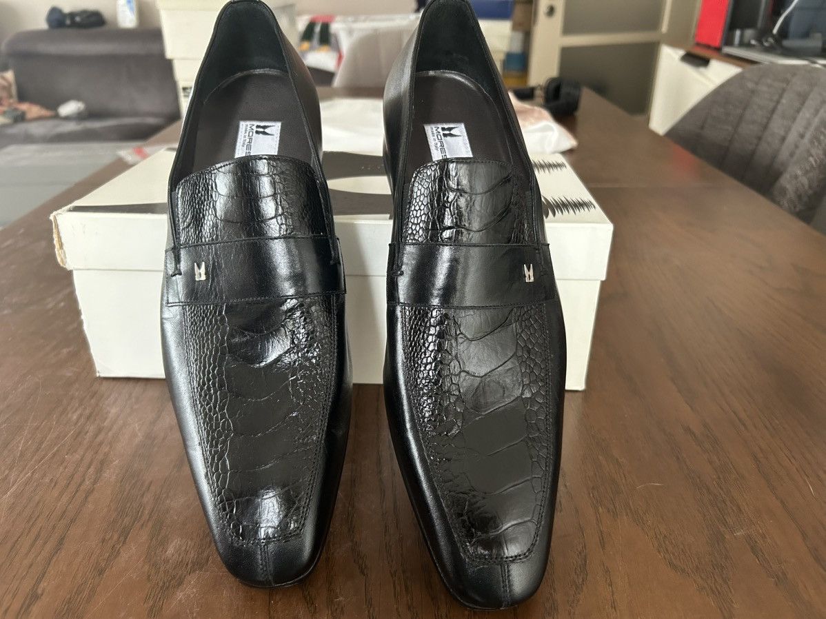 Moreschi Moreschi Ostrich and calf dress shoes New Size US 11 / EU 44 - 1 Thumbnail