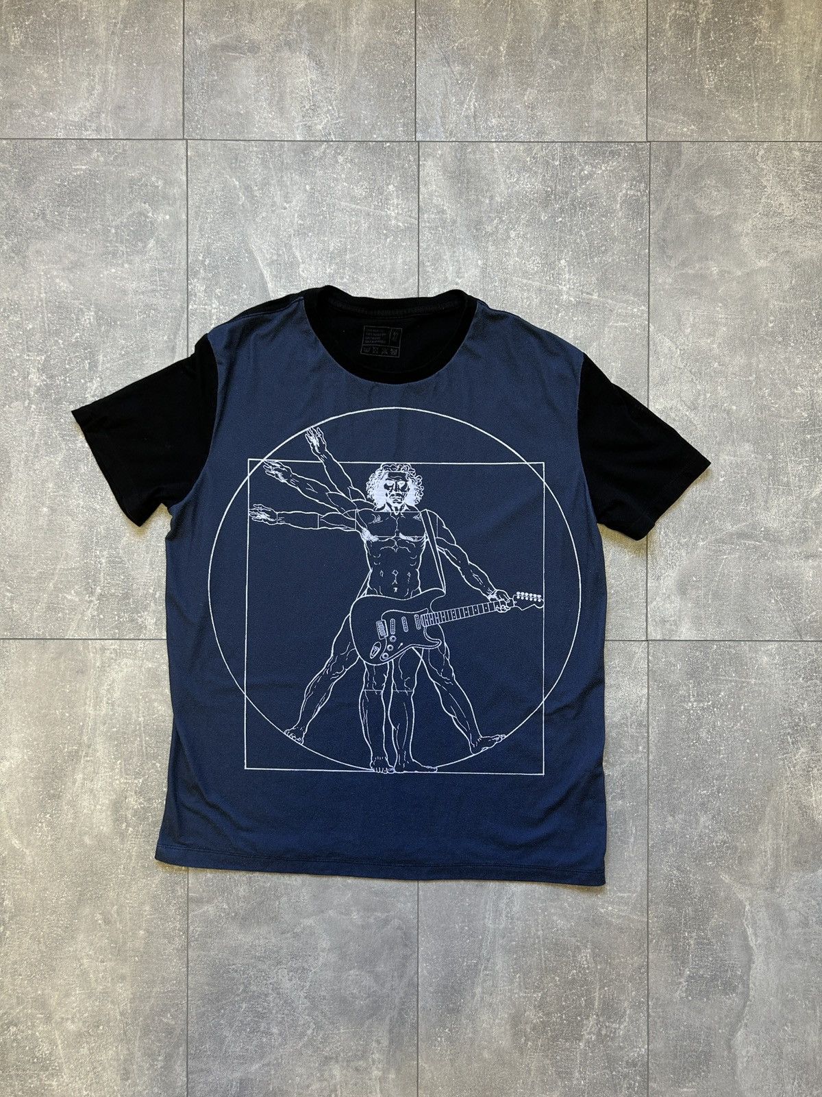 Other Mens Vintage Leonardo Da Vinci T Shirt made in USA tee art Size US L / EU 52-54 / 3 - 9 Thumbnail