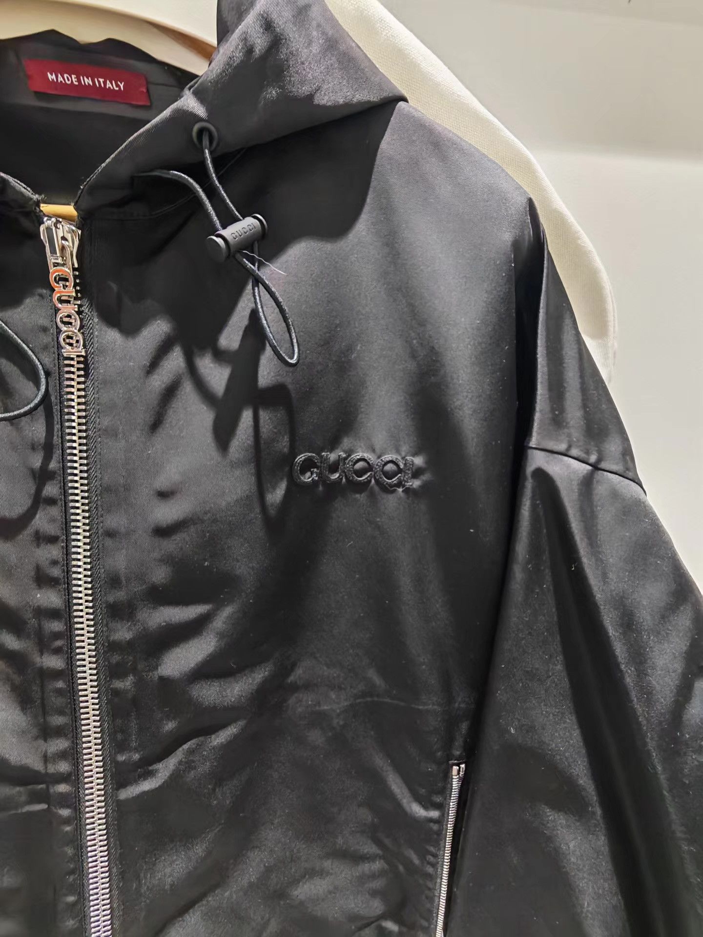 Gucci Gucci New Embroidered Nylon Hooded Jacket, Unisex Q15 Size US M / EU 48-50 / 2 - 3 Thumbnail
