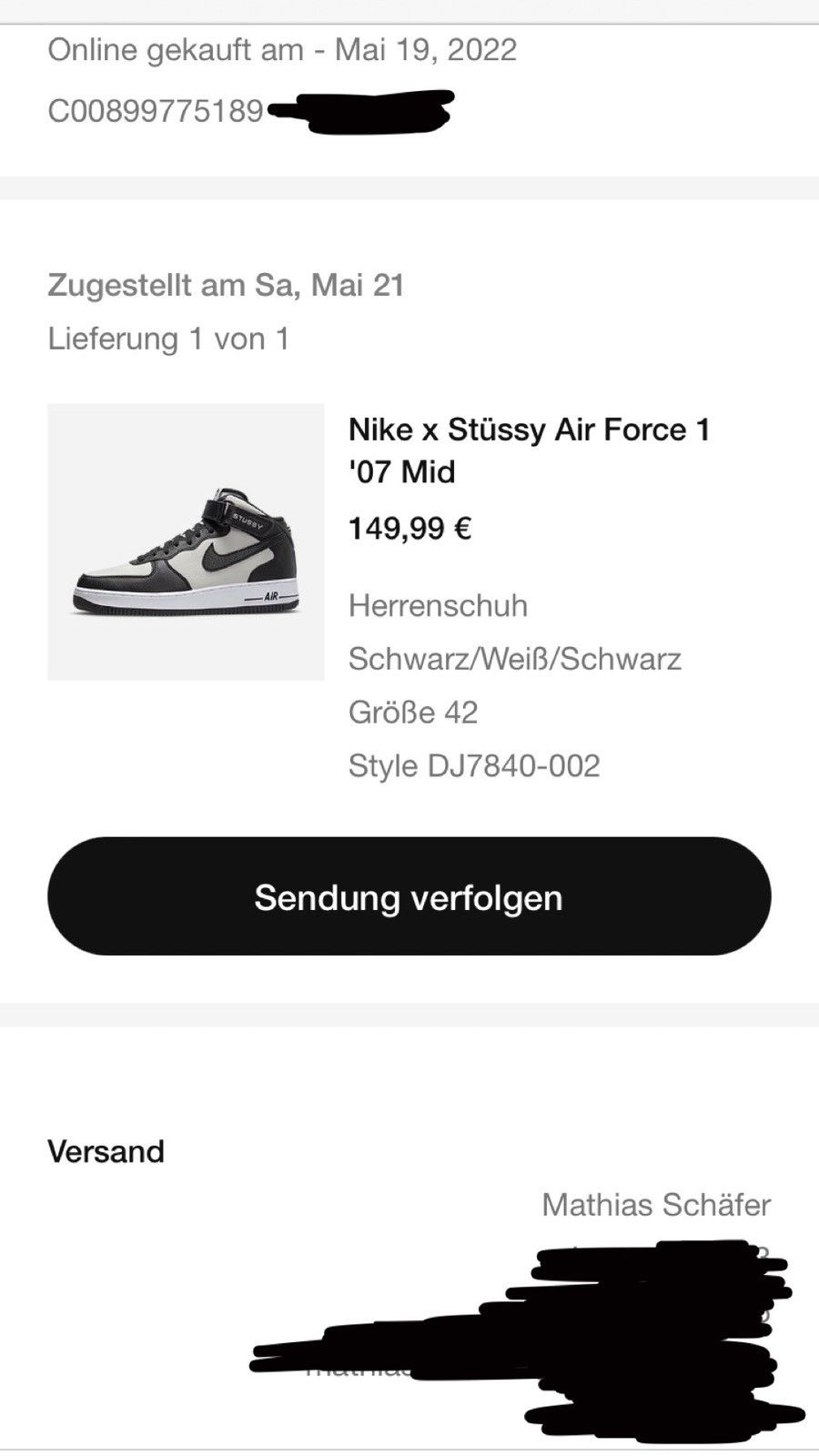 Nike × Stussy Nike Stussy Air Force One Mid Size US 8.5 / EU 41-42 - 7 Thumbnail