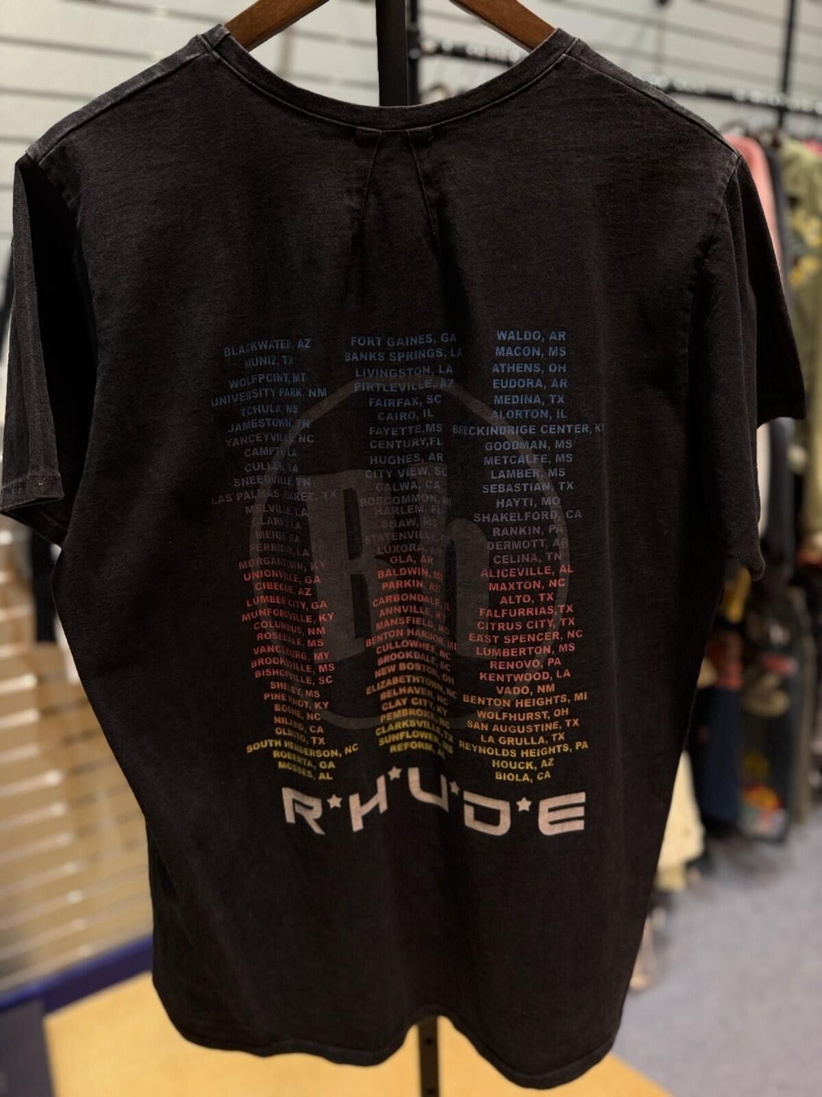Rhude Rhude Tee Shirt Stones Crystal 100% Authentic Size (Medium) Size US M / EU 48-50 / 2 - 4 Thumbnail