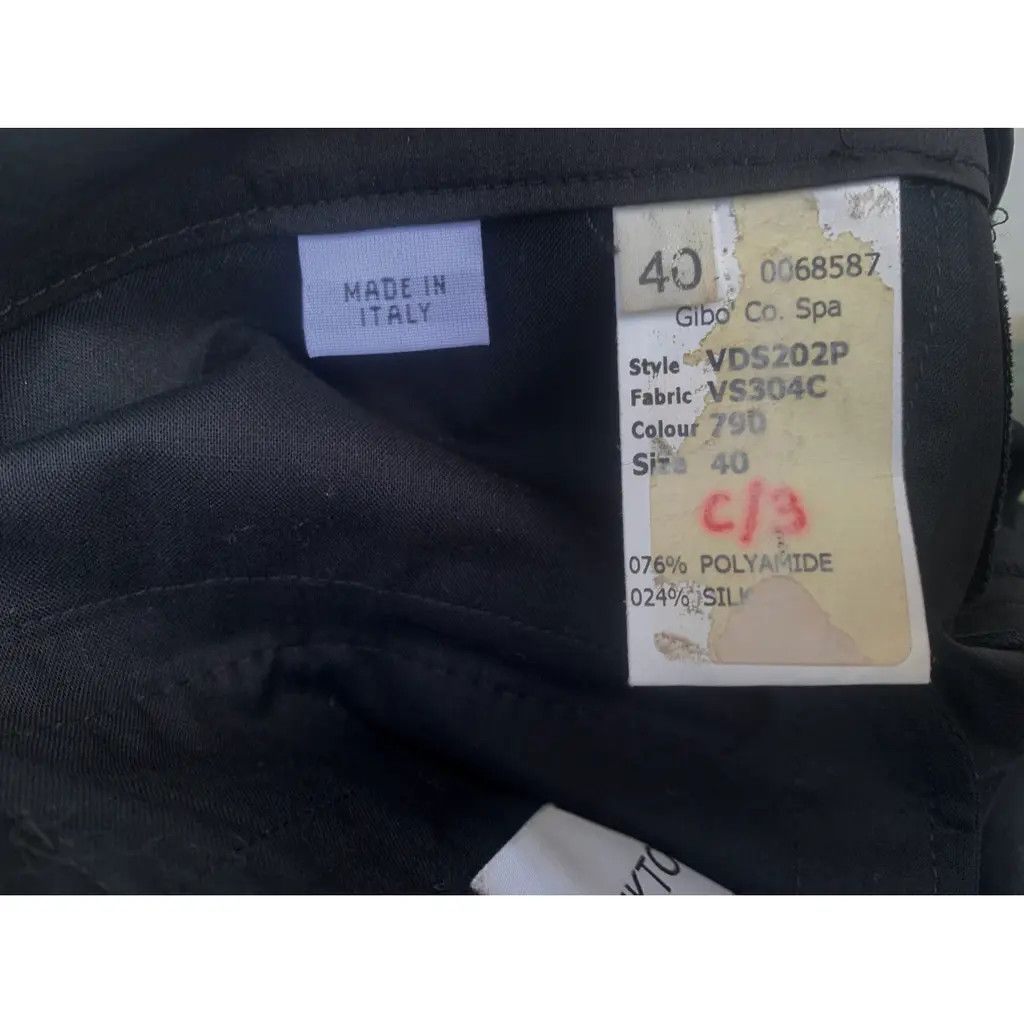 Viktor & Rolf Viktor&Rolf Black Silk Bermuda Vintage ParisFashionWeekPiece Size 27" / US 4 / IT 40 - 11 Thumbnail
