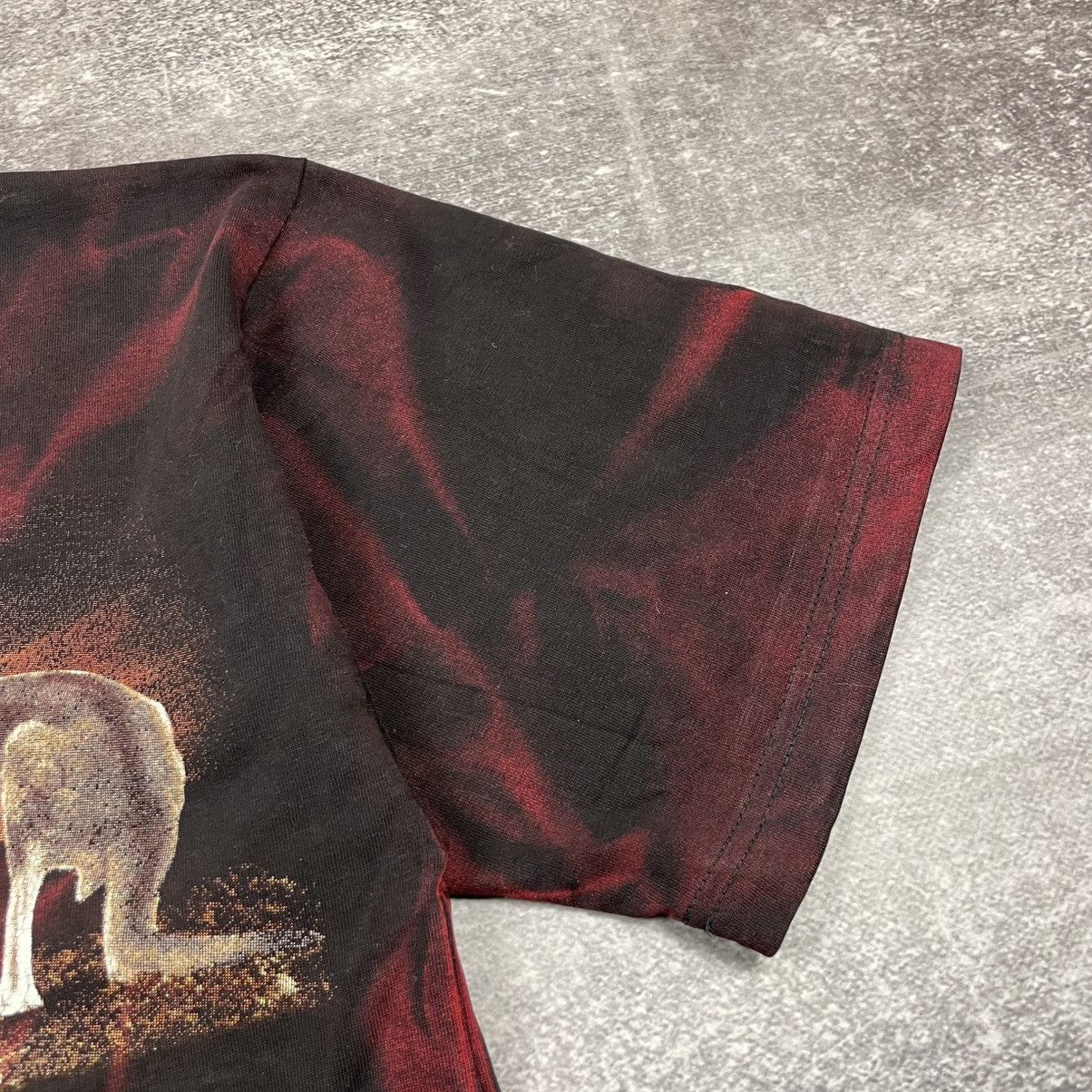 Vintage Churinga Designs Kangaroos Wildlife Australia T Shirt Size US XL / EU 56 / 4 - 6 Thumbnail