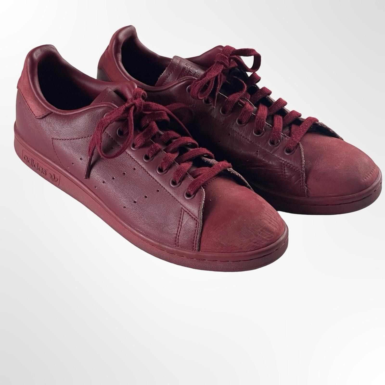 Adidas Adidas Stan Smith Men's Deep Red Sneakers in size 9.5 Size US 9.5 / EU 42-43 - 1 Thumbnail