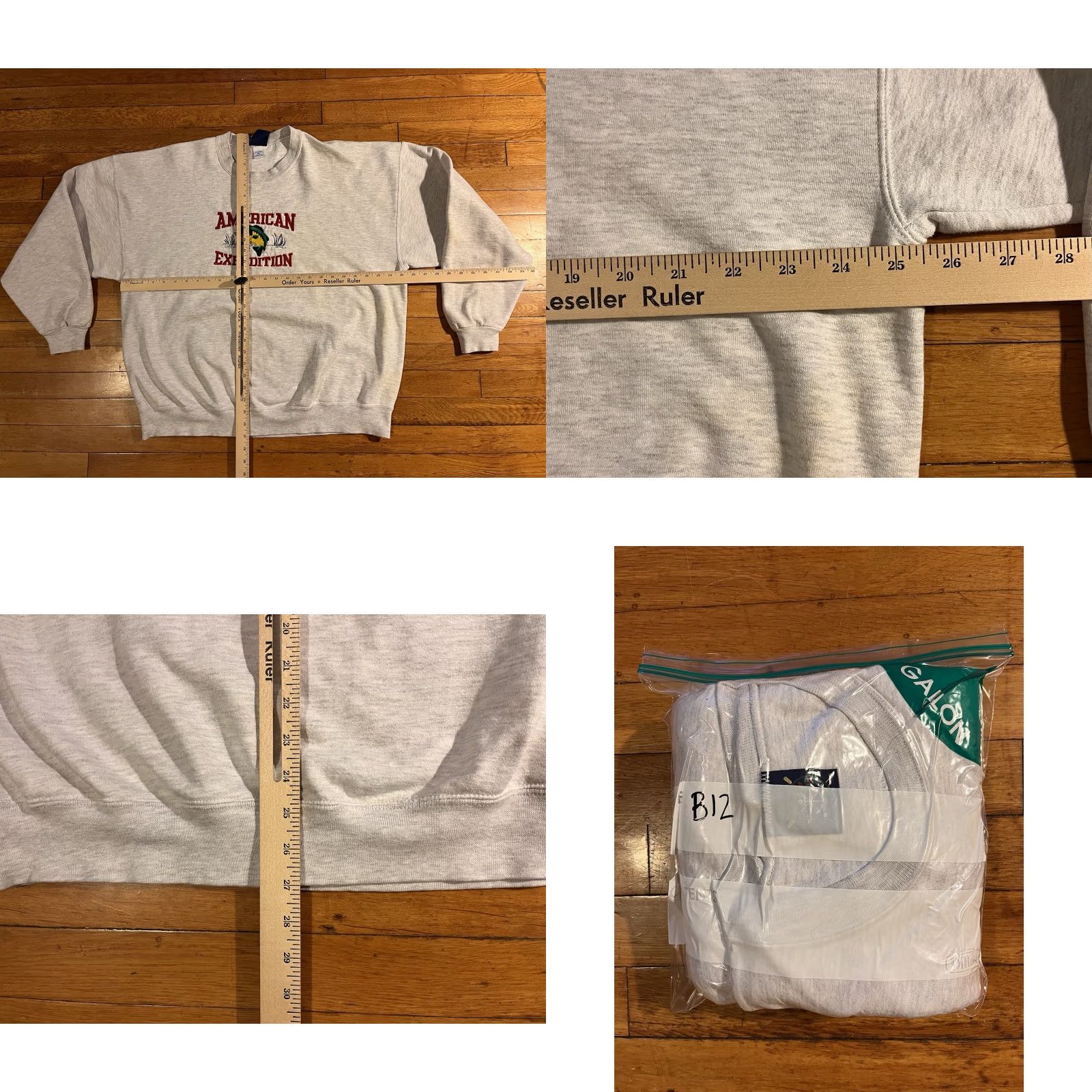 Vintage VINTAGE Oarsman 913 American Expedition Fishing Sweatshirt Shirt Mens 2XL Grey Size US XXL / EU 58 / 5 - 8 Thumbnail