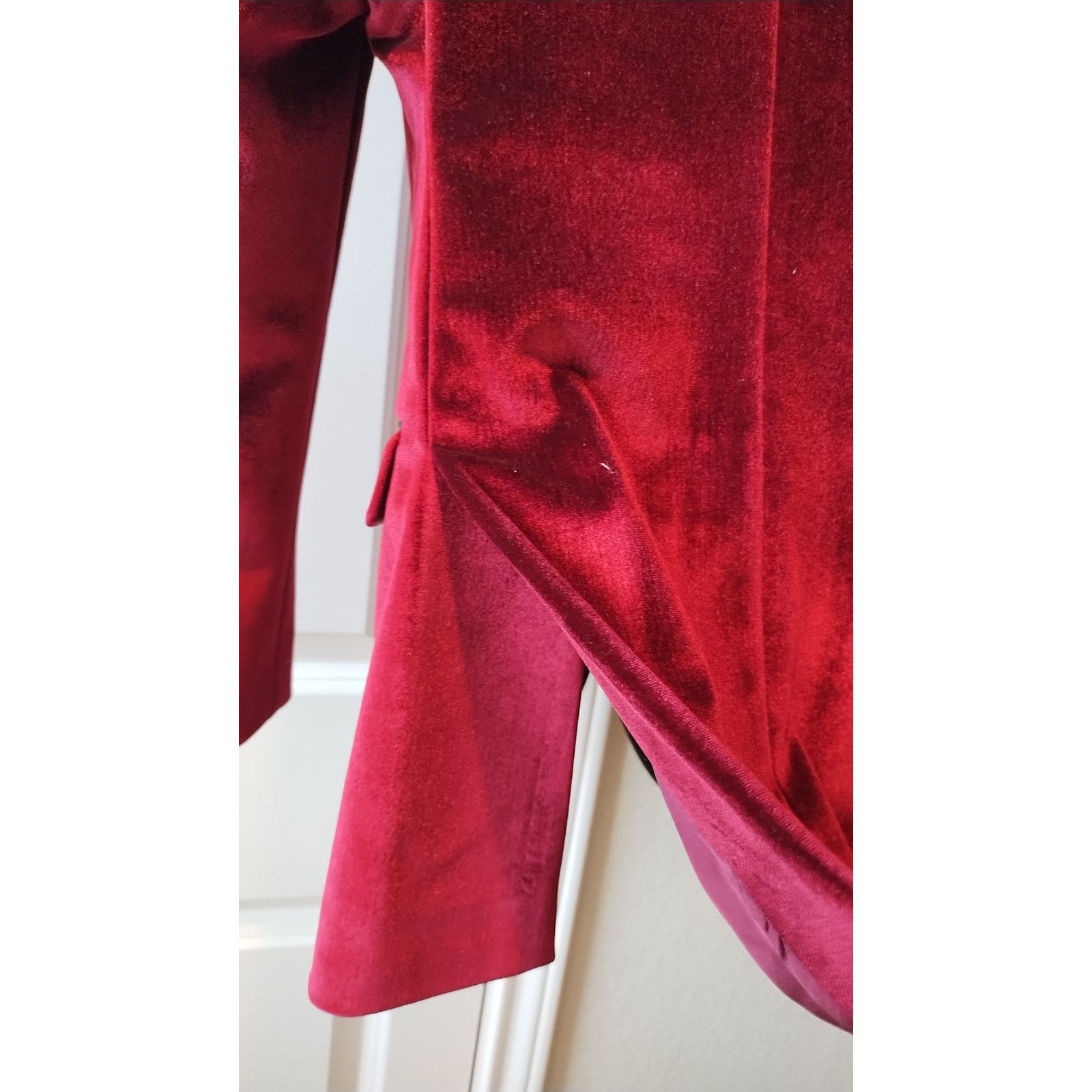 Other Ron Tomson Classic Lapel tuxedo Jacket Red velvet Size US36 Size US S / EU 44-46 / 1 - 8 Thumbnail