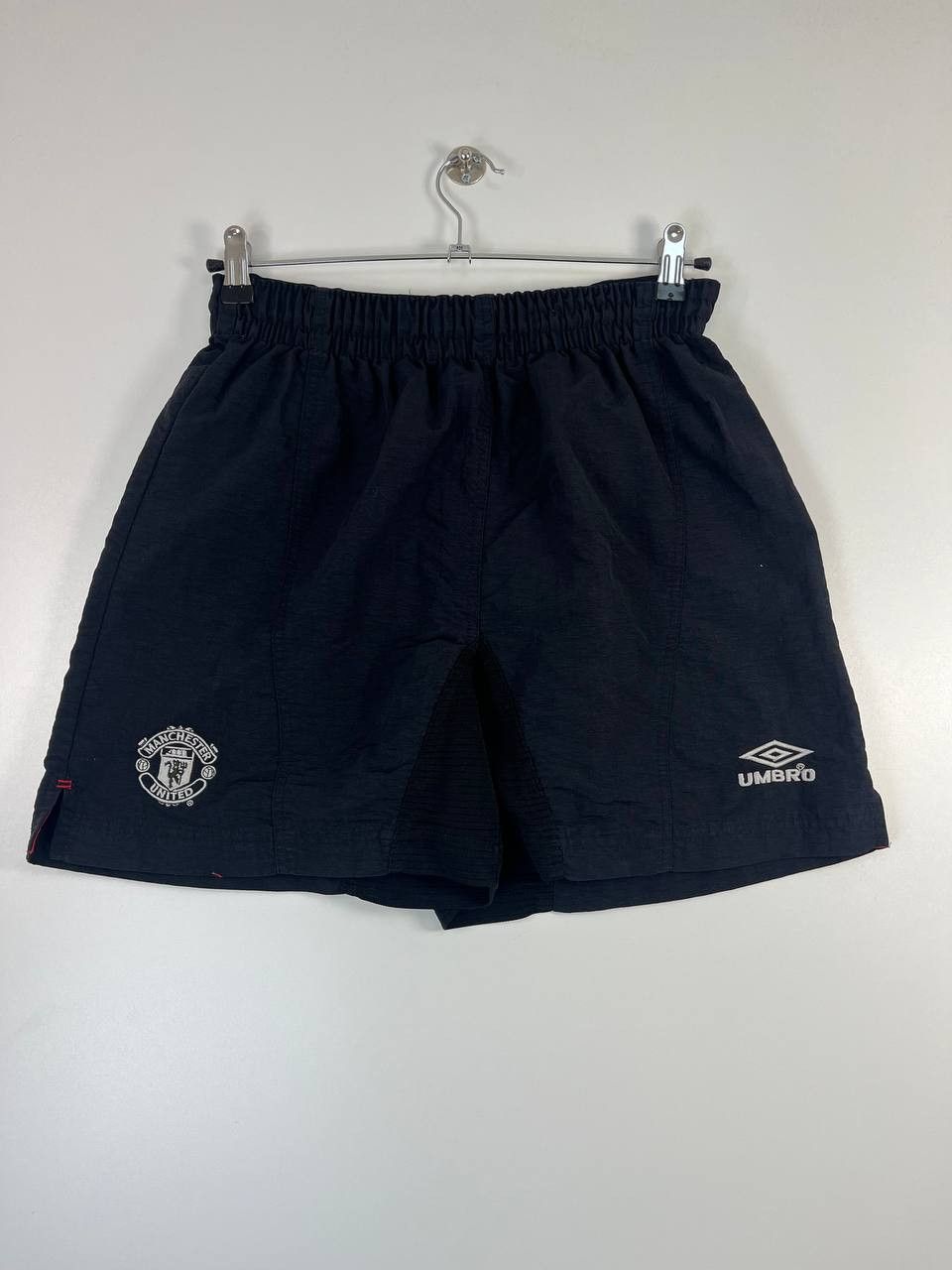 Umbro Manchester United Umbro Shorts Black Vintage Football Size S Size US 30 / EU 46 - 1 Thumbnail