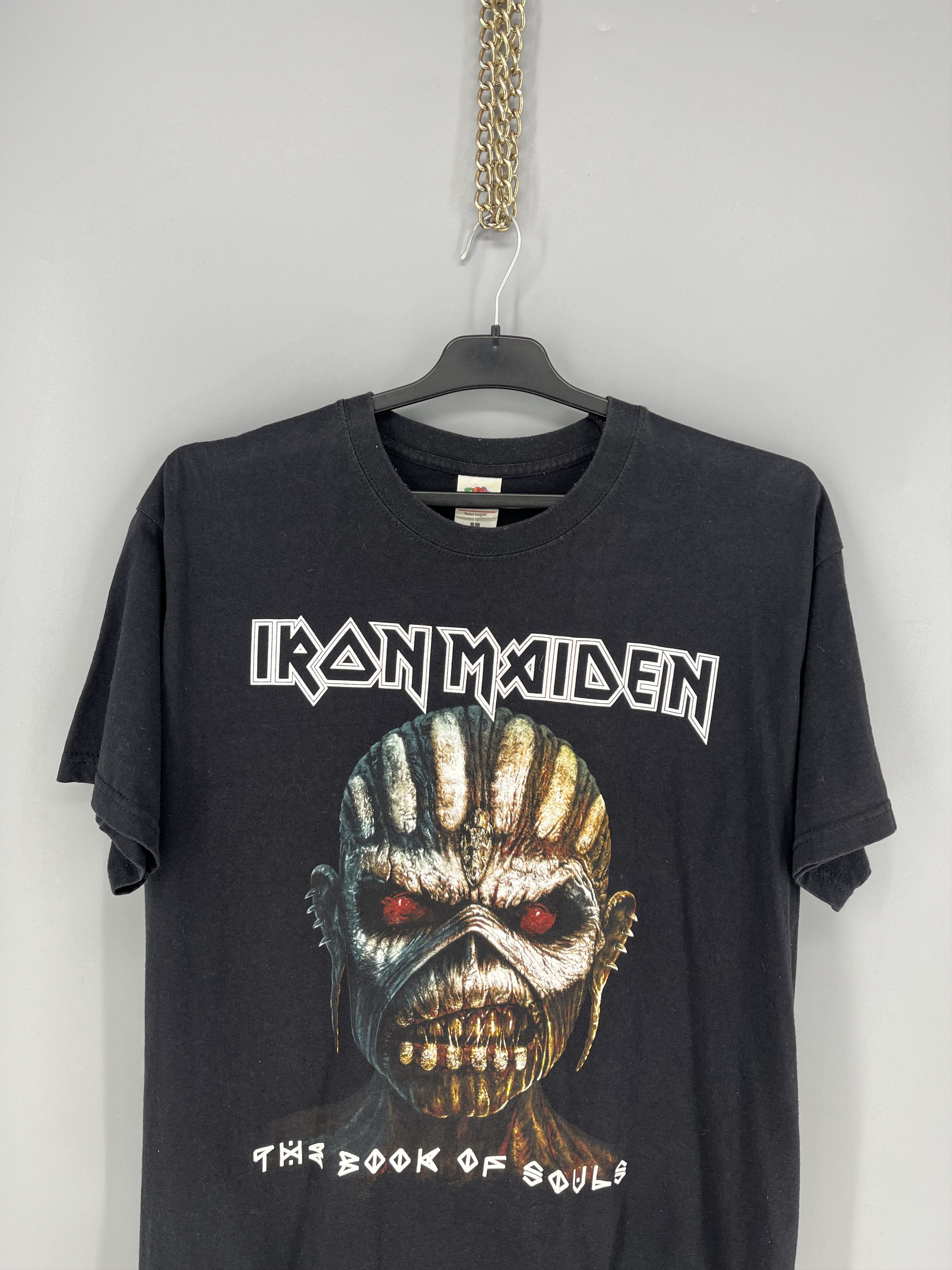 Iron Maiden Vintage Iron Maiden “the book of soul” rock band tee 2017 Size US XL / EU 56 / 4 - 6 Thumbnail