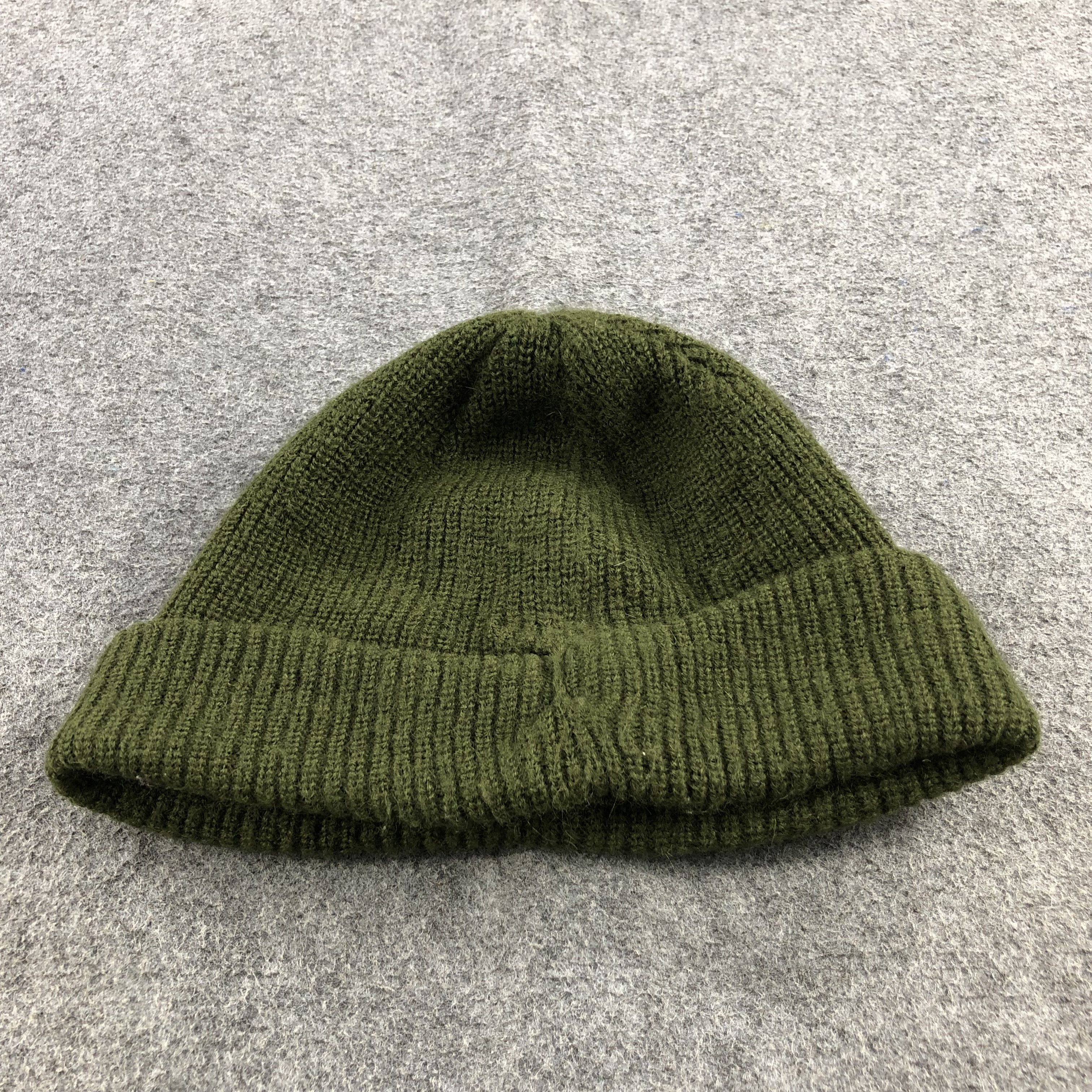 Vintage Unknown Green Fisherman Wool Beanie Snowcap Snow Hat B120 Size ONE SIZE - 4 Thumbnail