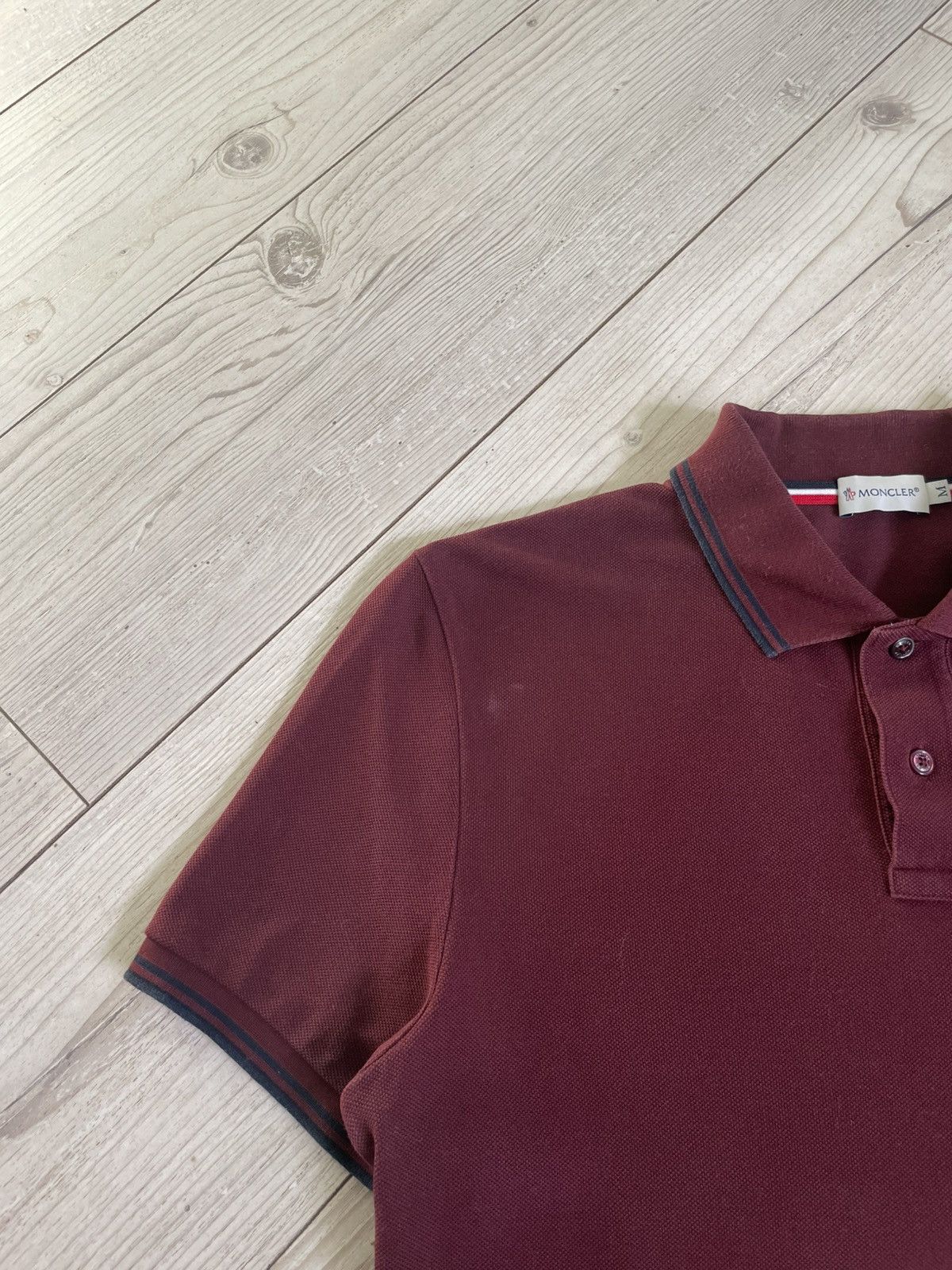 Moncler Moncler Polo Maglia Manica Corta Logo Size US M / EU 48-50 / 2 - 10 Thumbnail