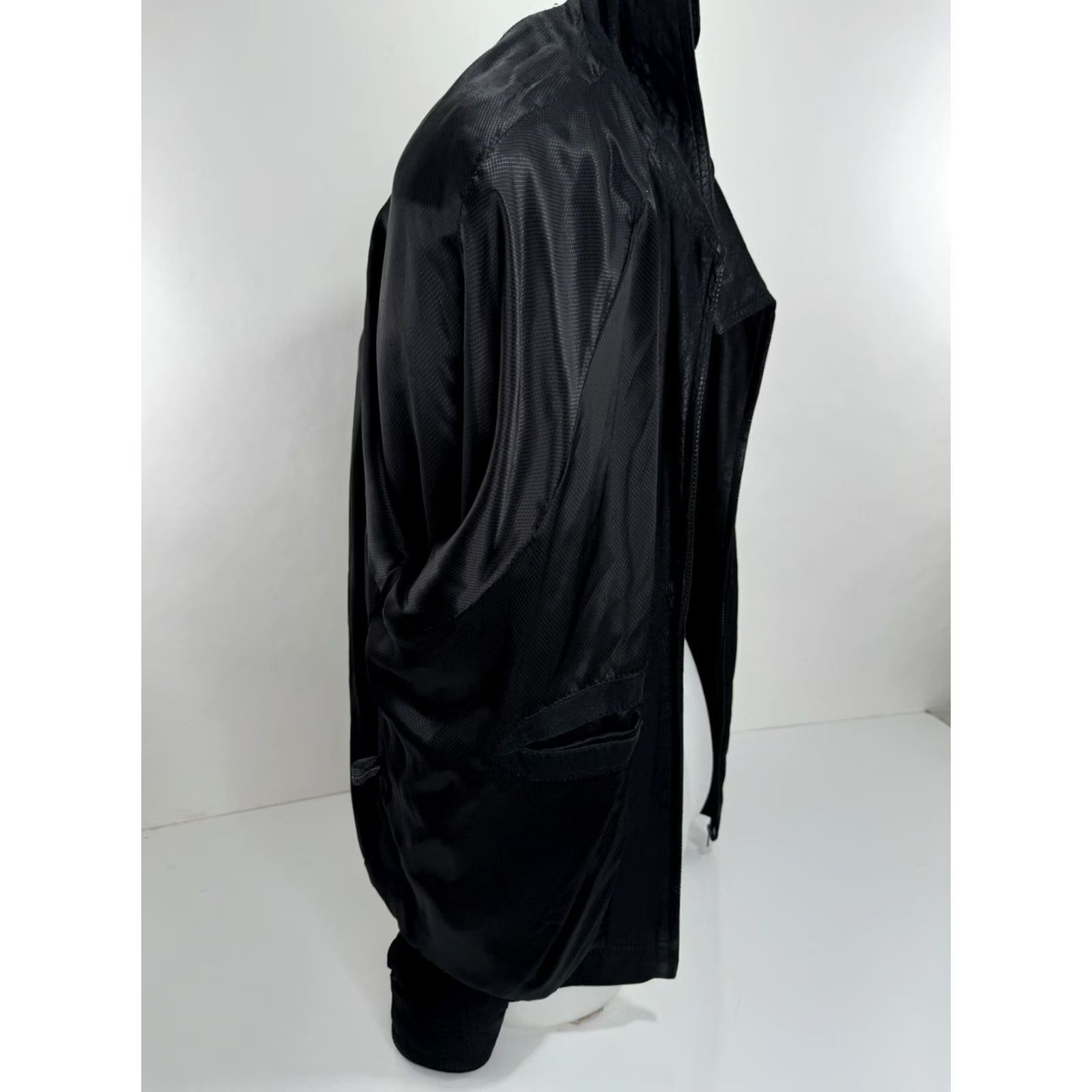 Vintage REMY Leather Full Zip Bomber Jacket Mens 46 Long Black Leather Full Zip Bomber Jacket Mens 46 Long Black Size US S / EU 44-46 / 1 - 6 Thumbnail